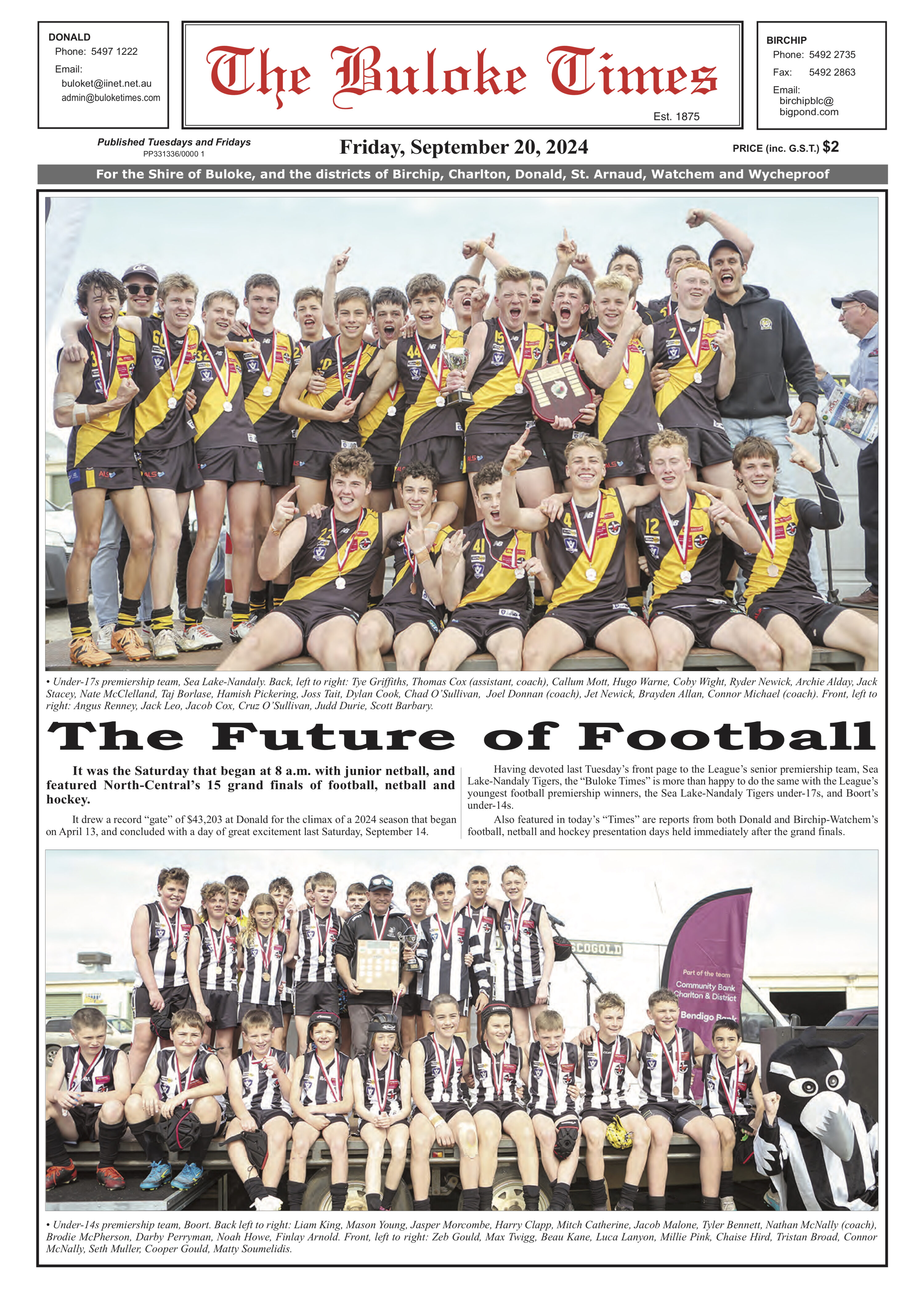 The Buloke Times 20 September 2024
