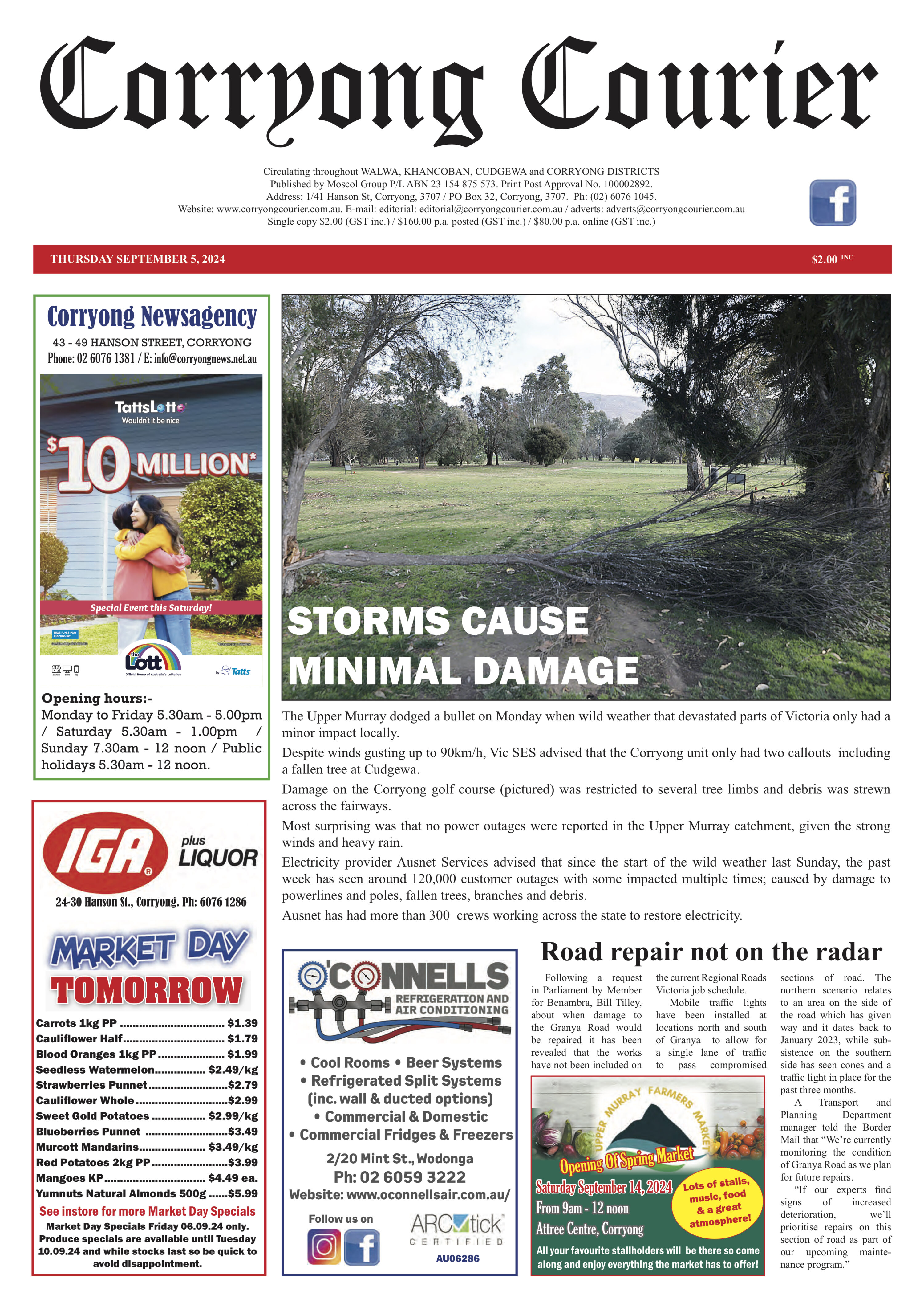 Corryong Courier 5 September 2024