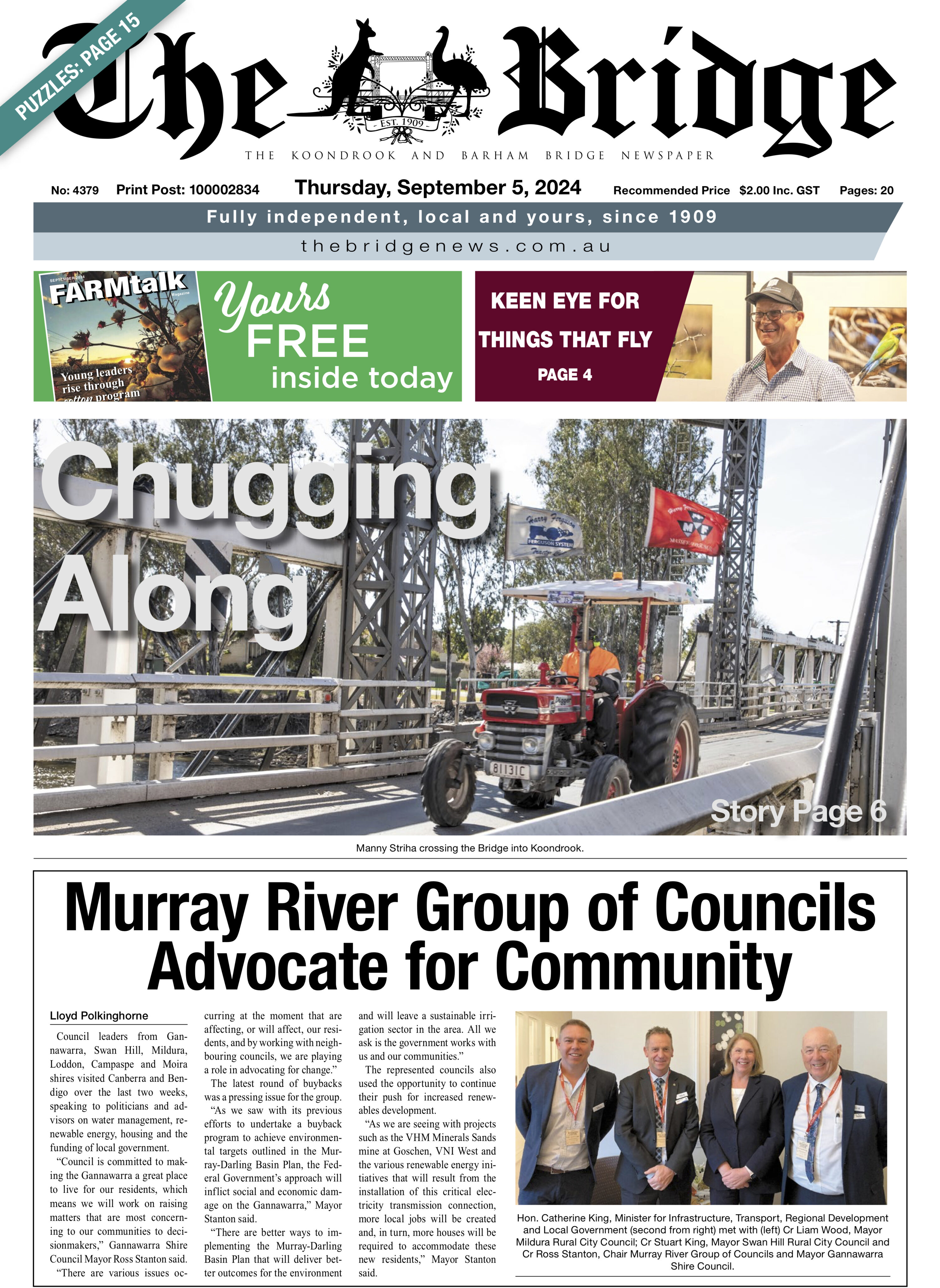 The Koondrook and Barham Bridge Newspaper 5 September2024