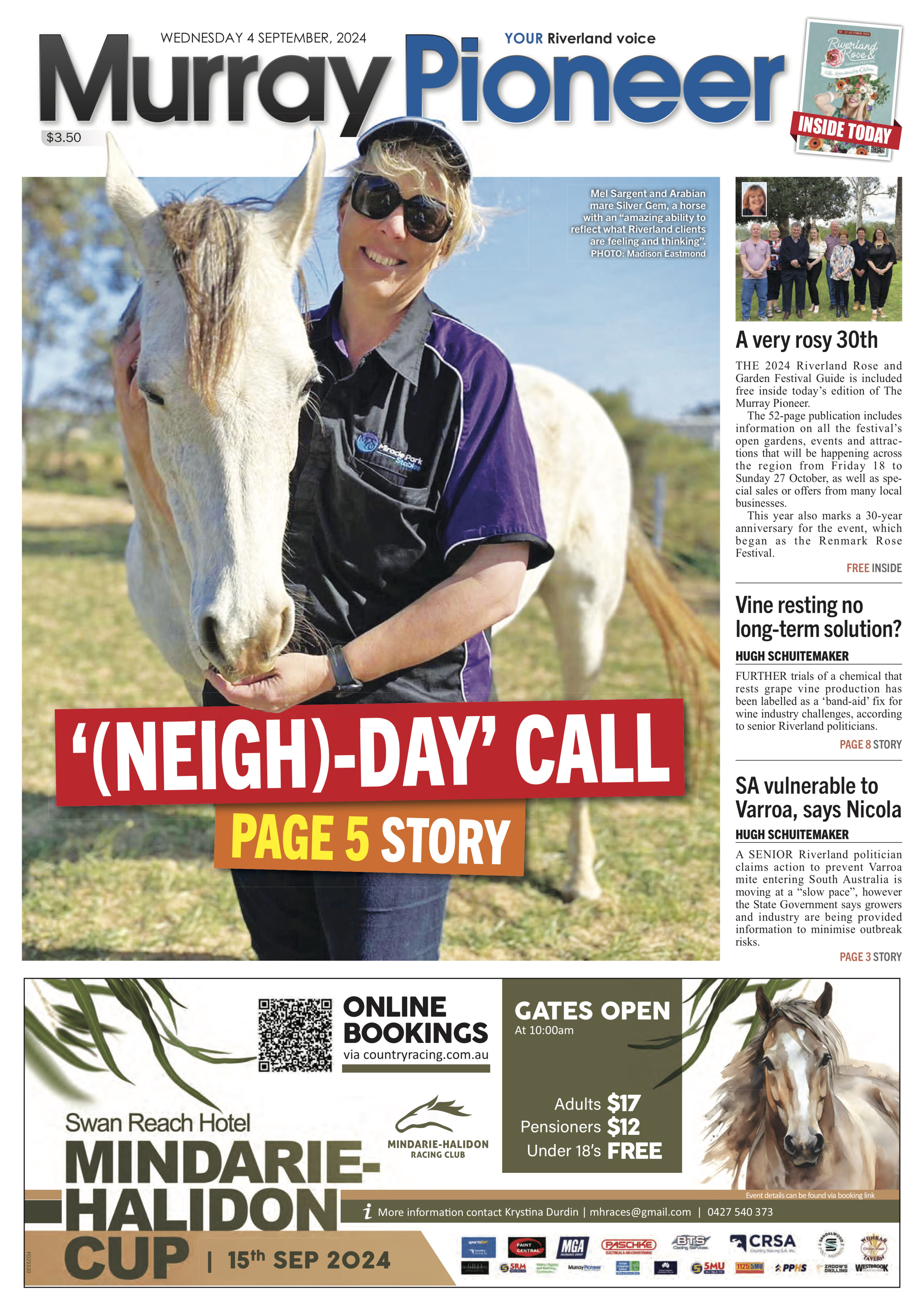 Murray Pioneer 4 September 2024