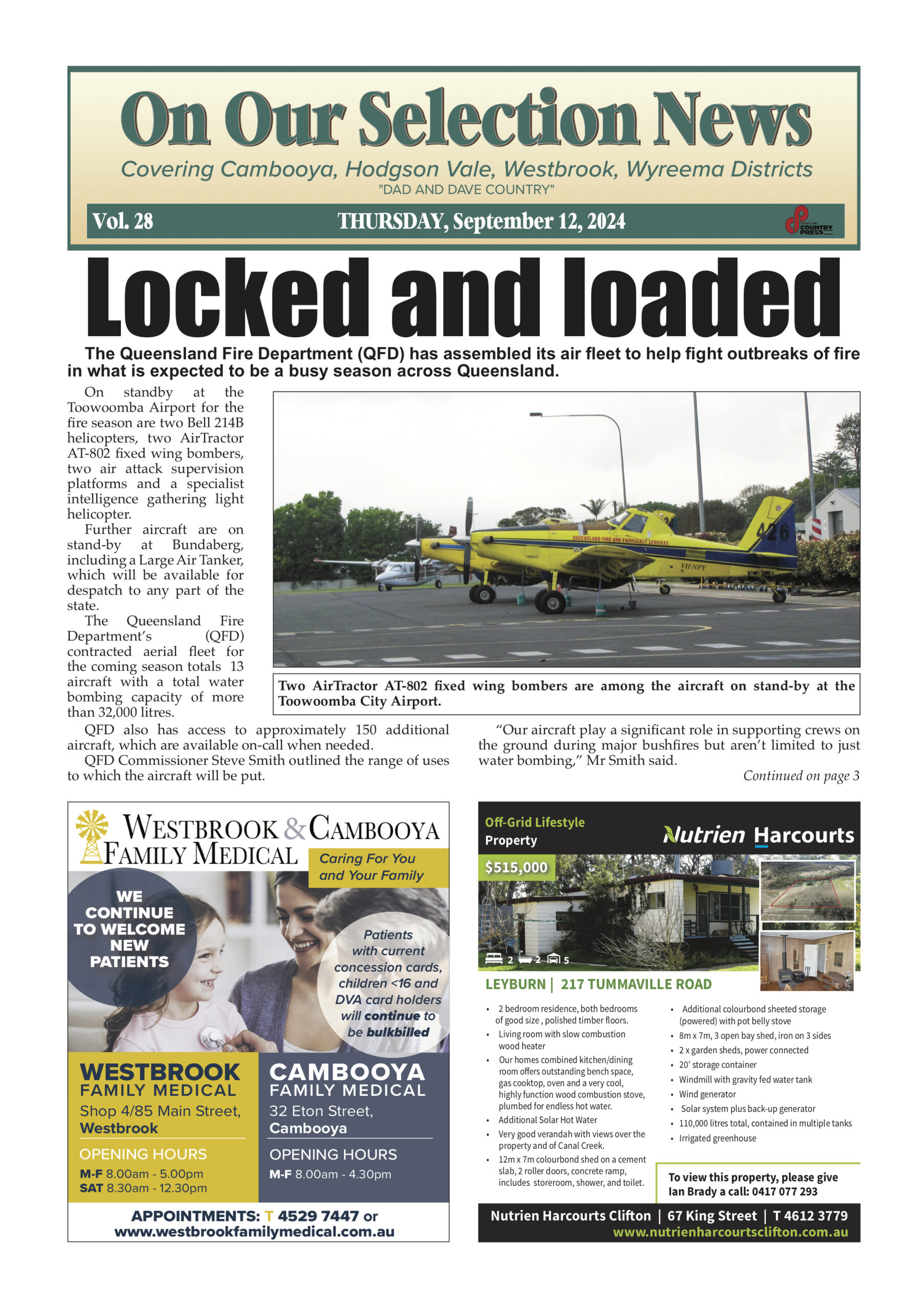 On Our Selection News 12 September 2024