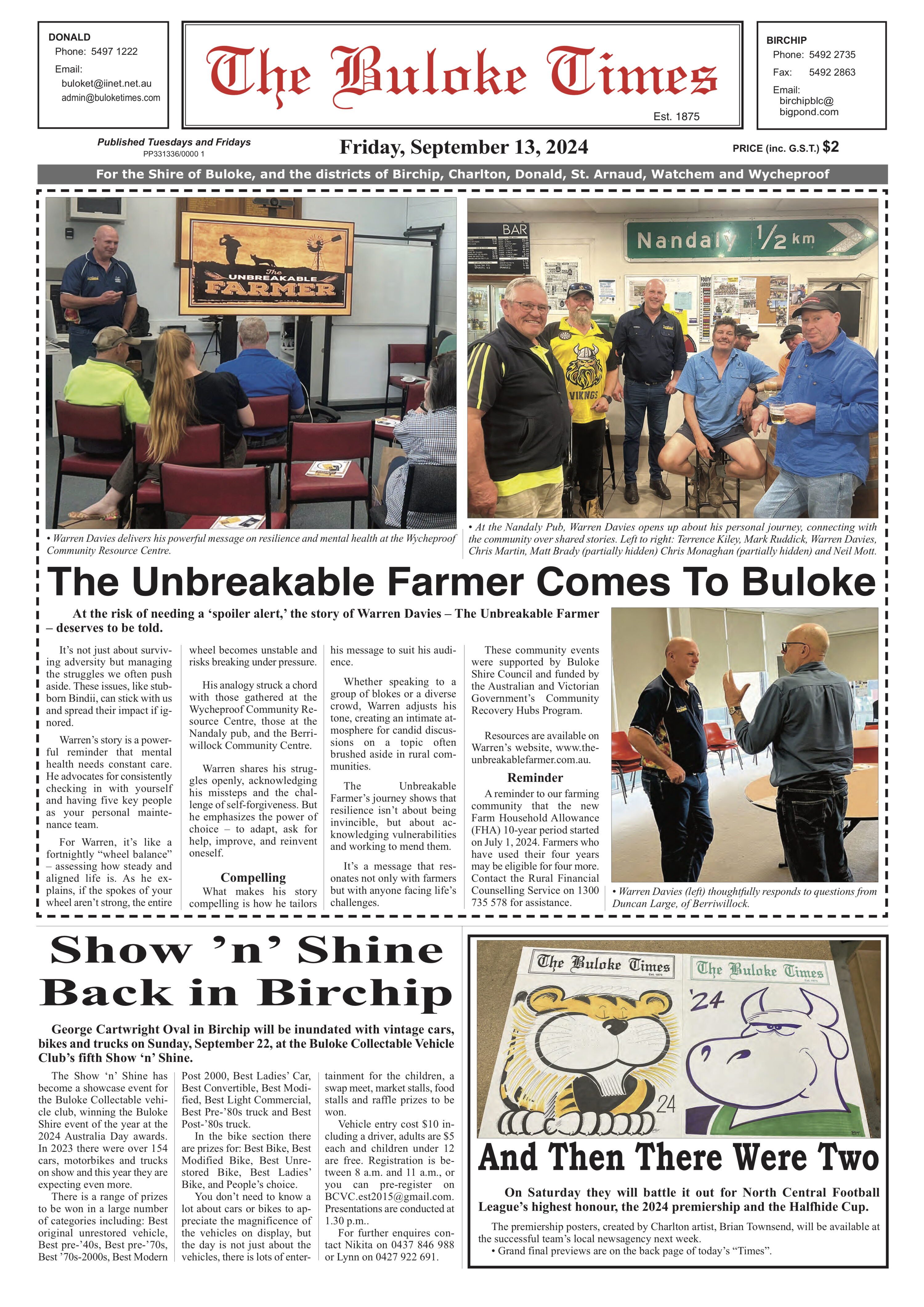 The Buloke Times 13 September 2024