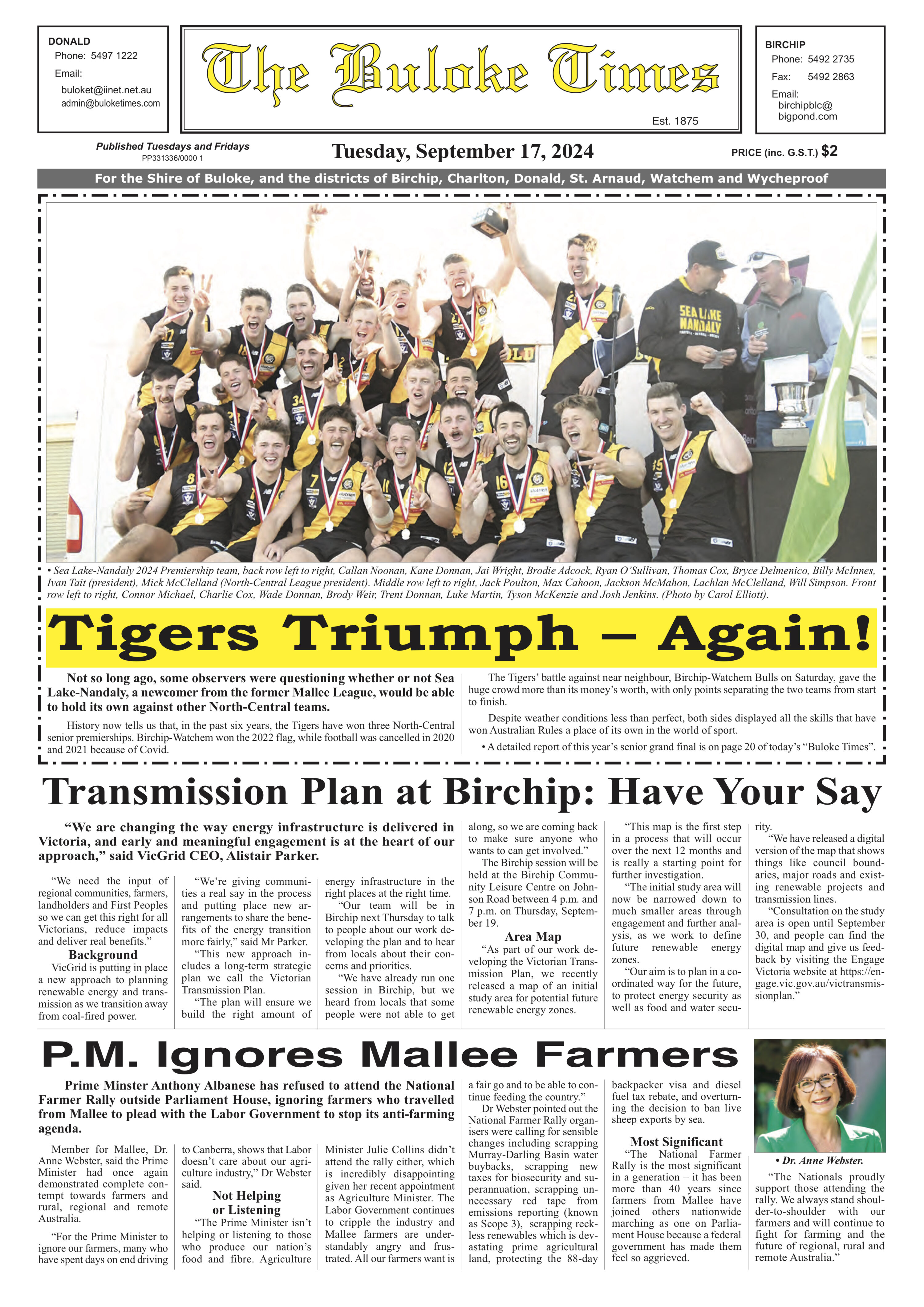 The Buloke Times 17 September 2024
