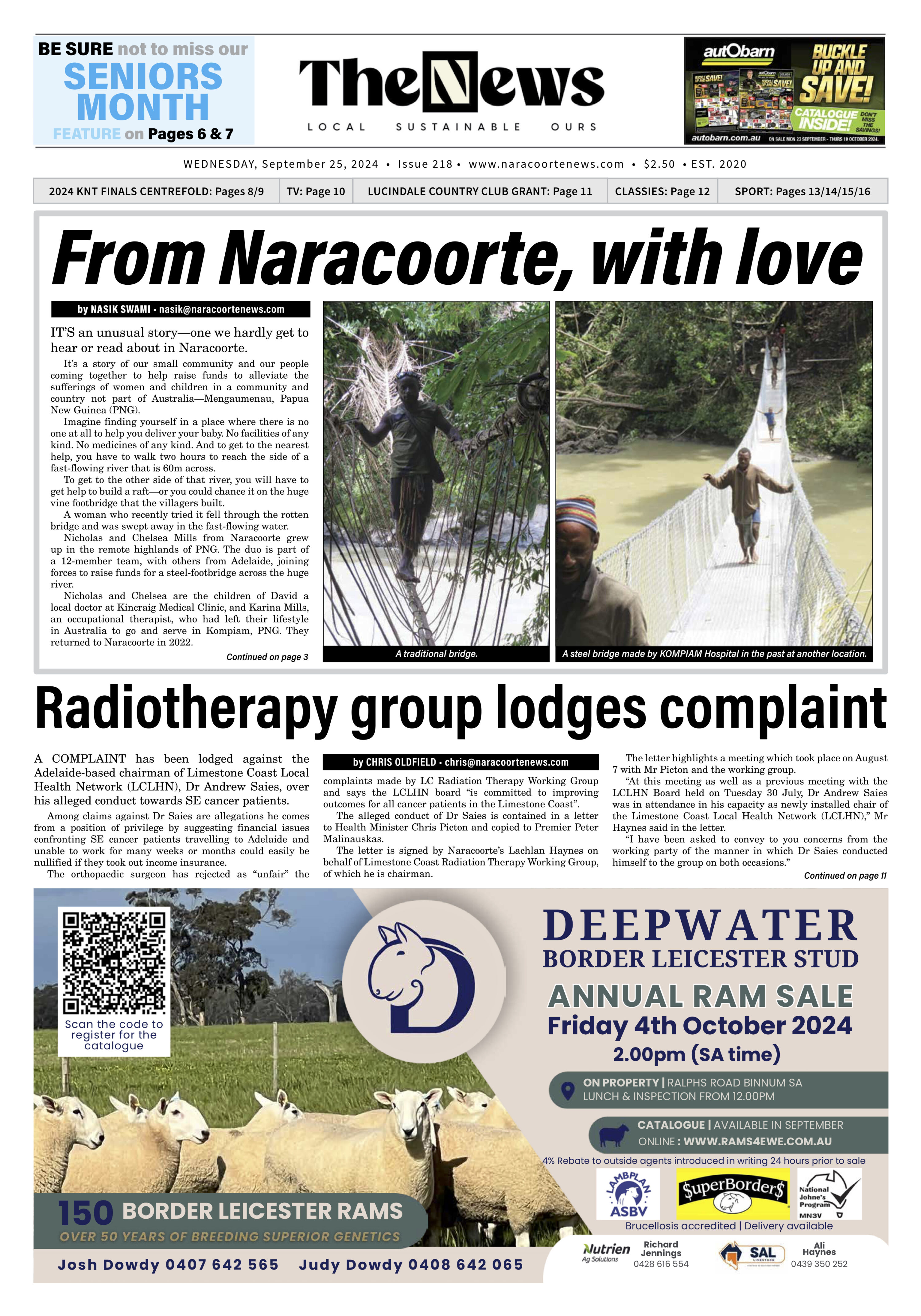 The Naracoorte News 25 September 2024