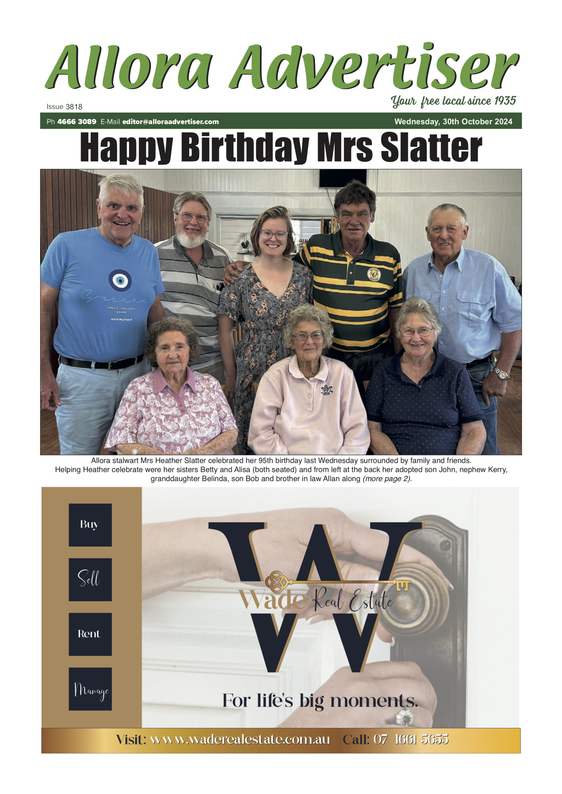 Allora Advertiser 30 October 2024