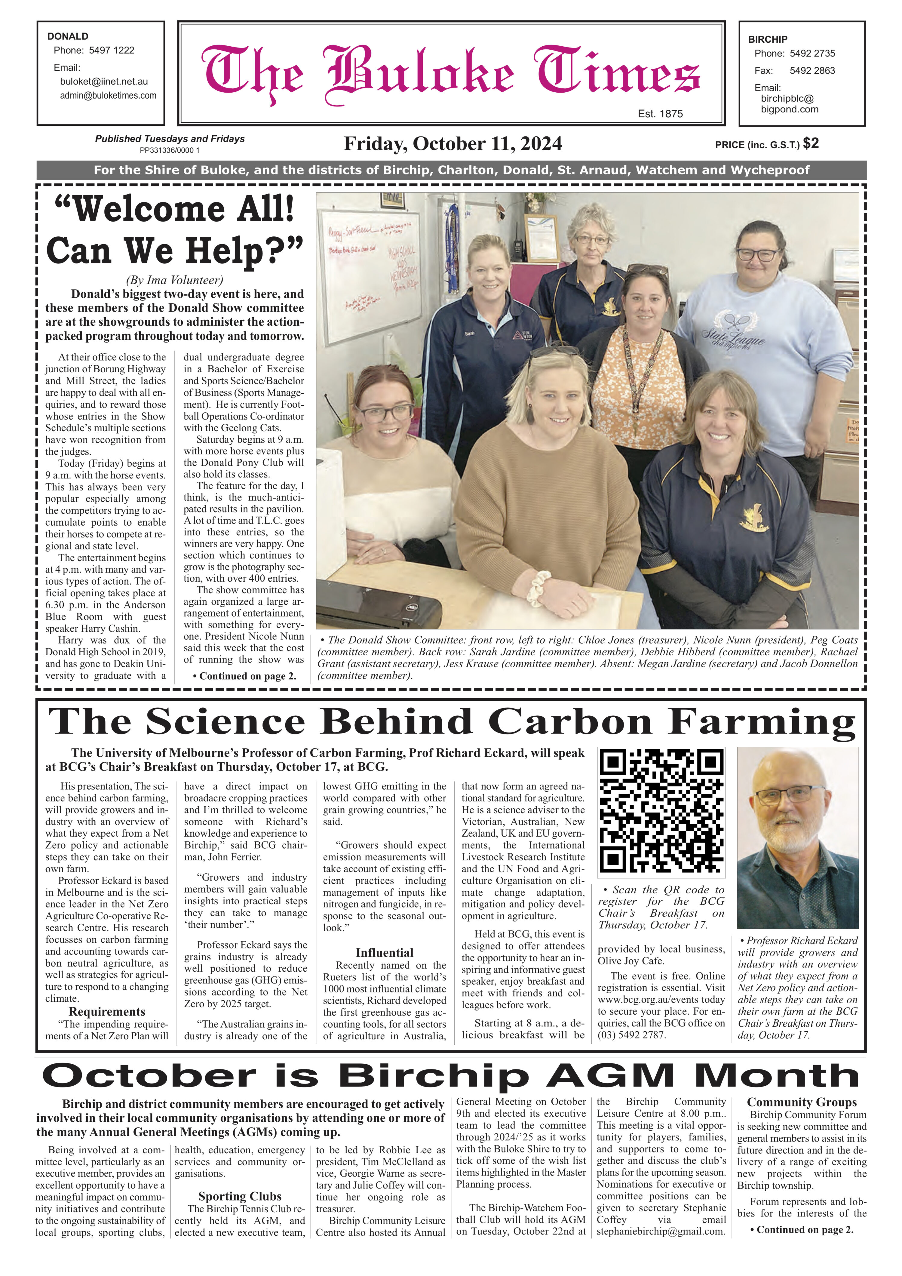 The Buloke Times 11 October 2024