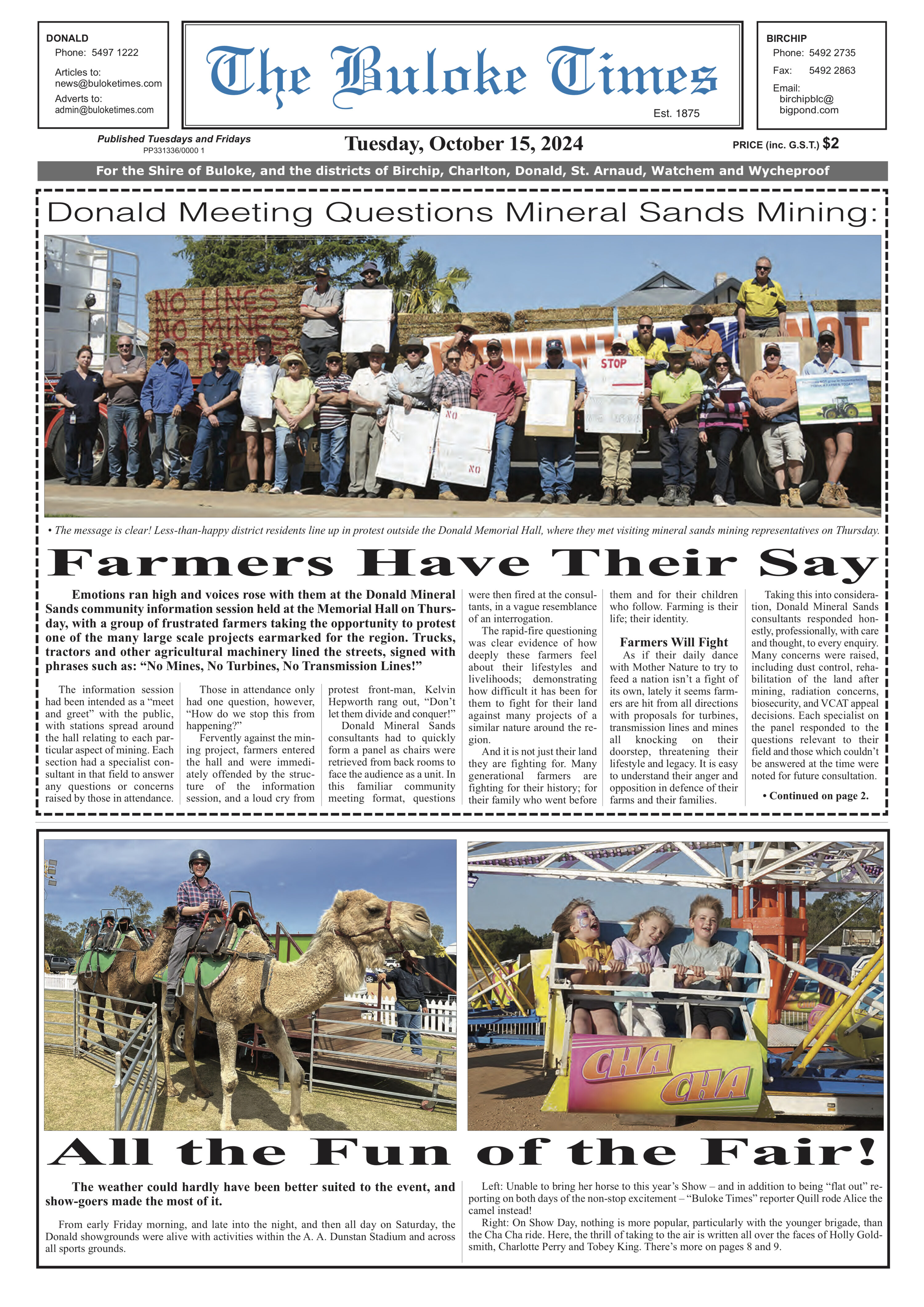 The Buloke Times 15 October 2024