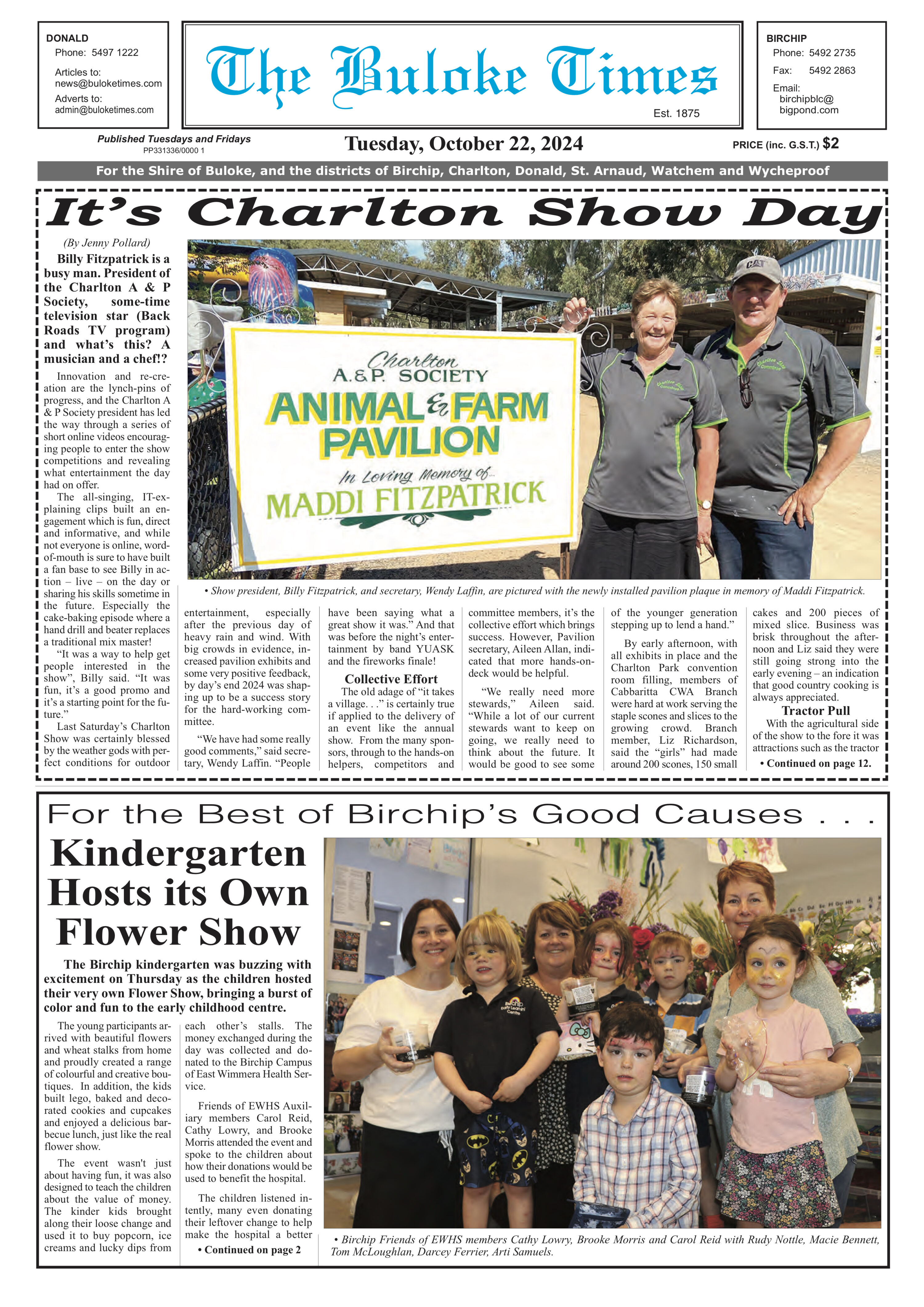 The Buloke Times 22 October 2024