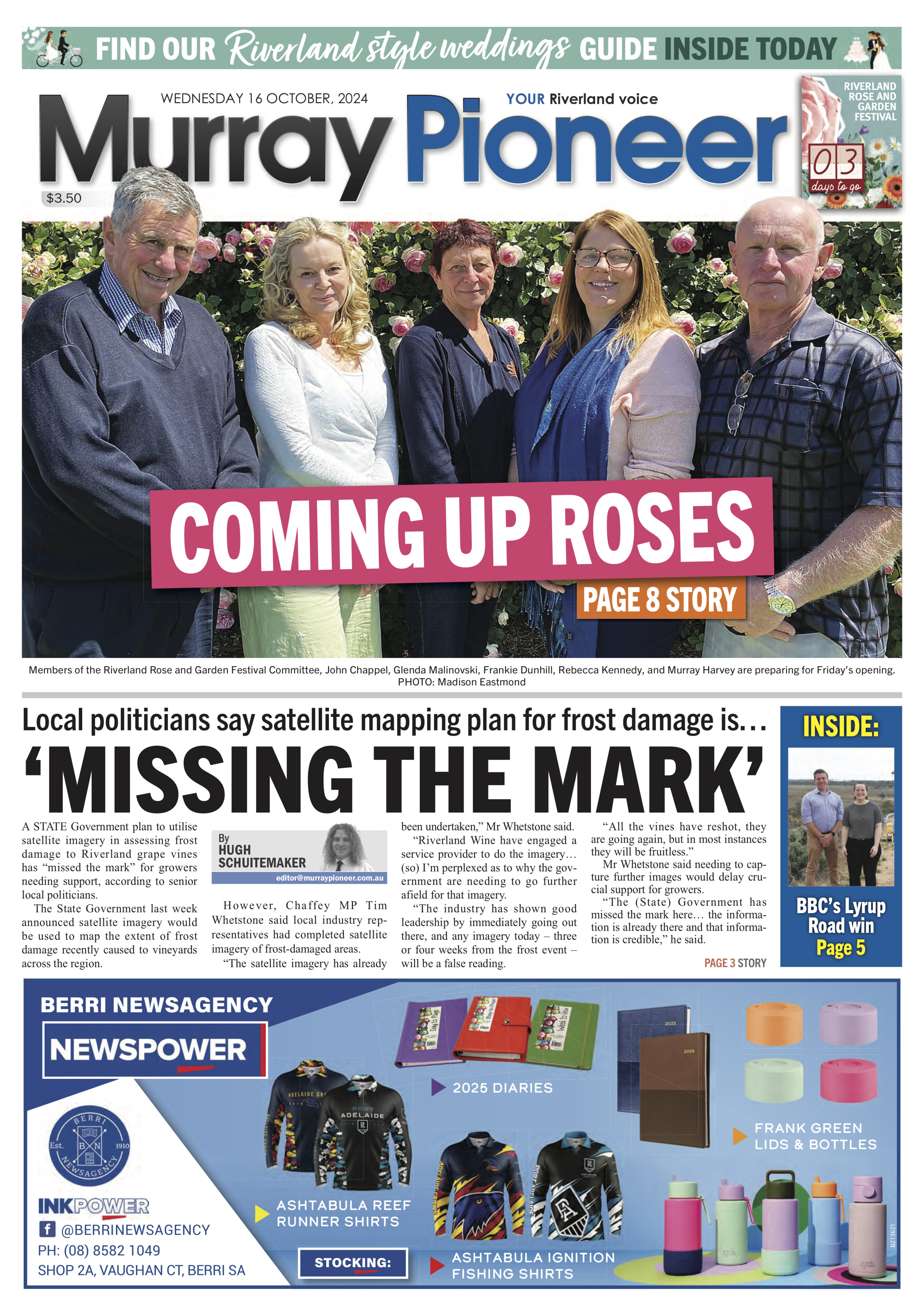 Murray Pioneer 16 October 2024