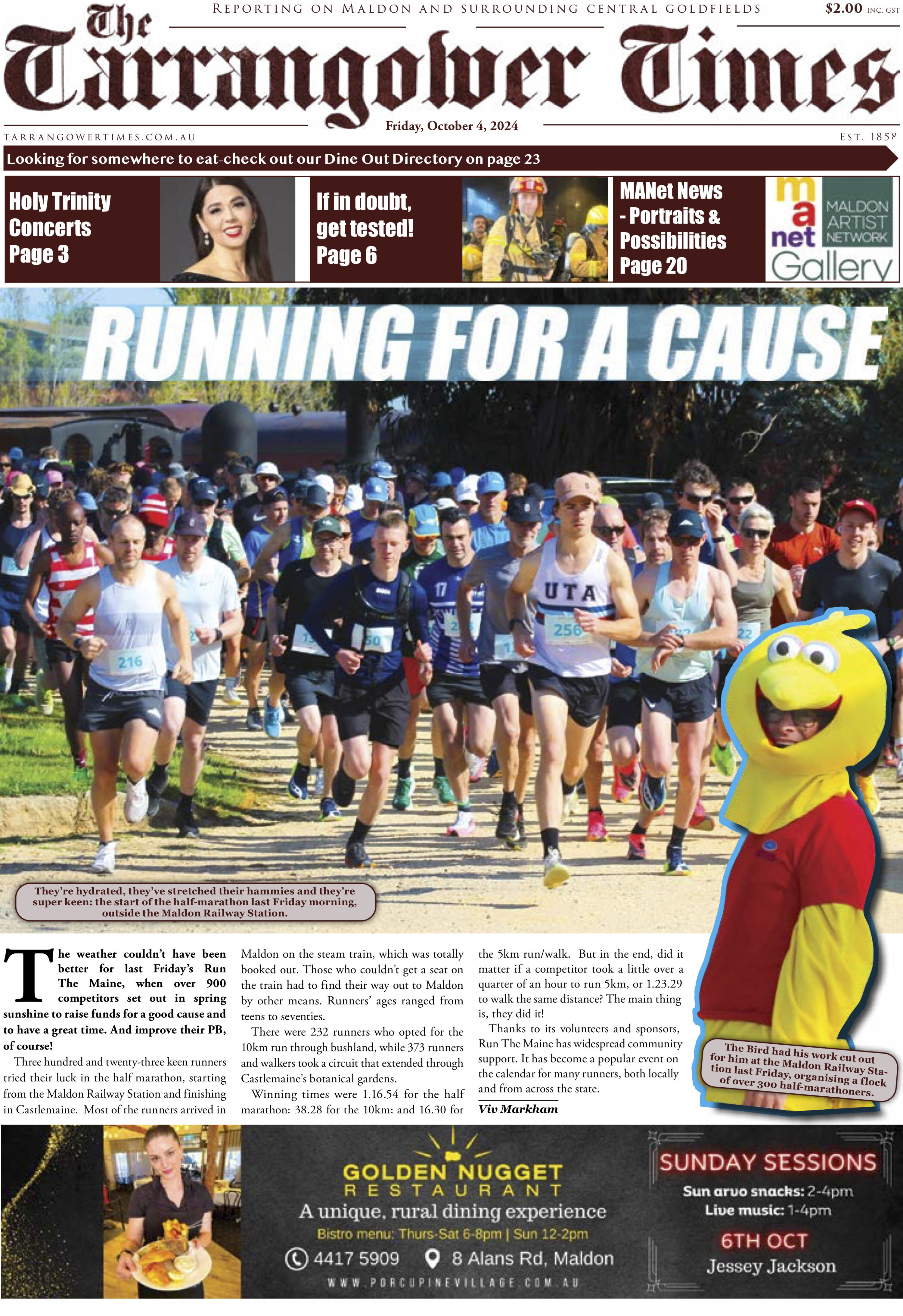 Tarrangower Times 4 October 2024