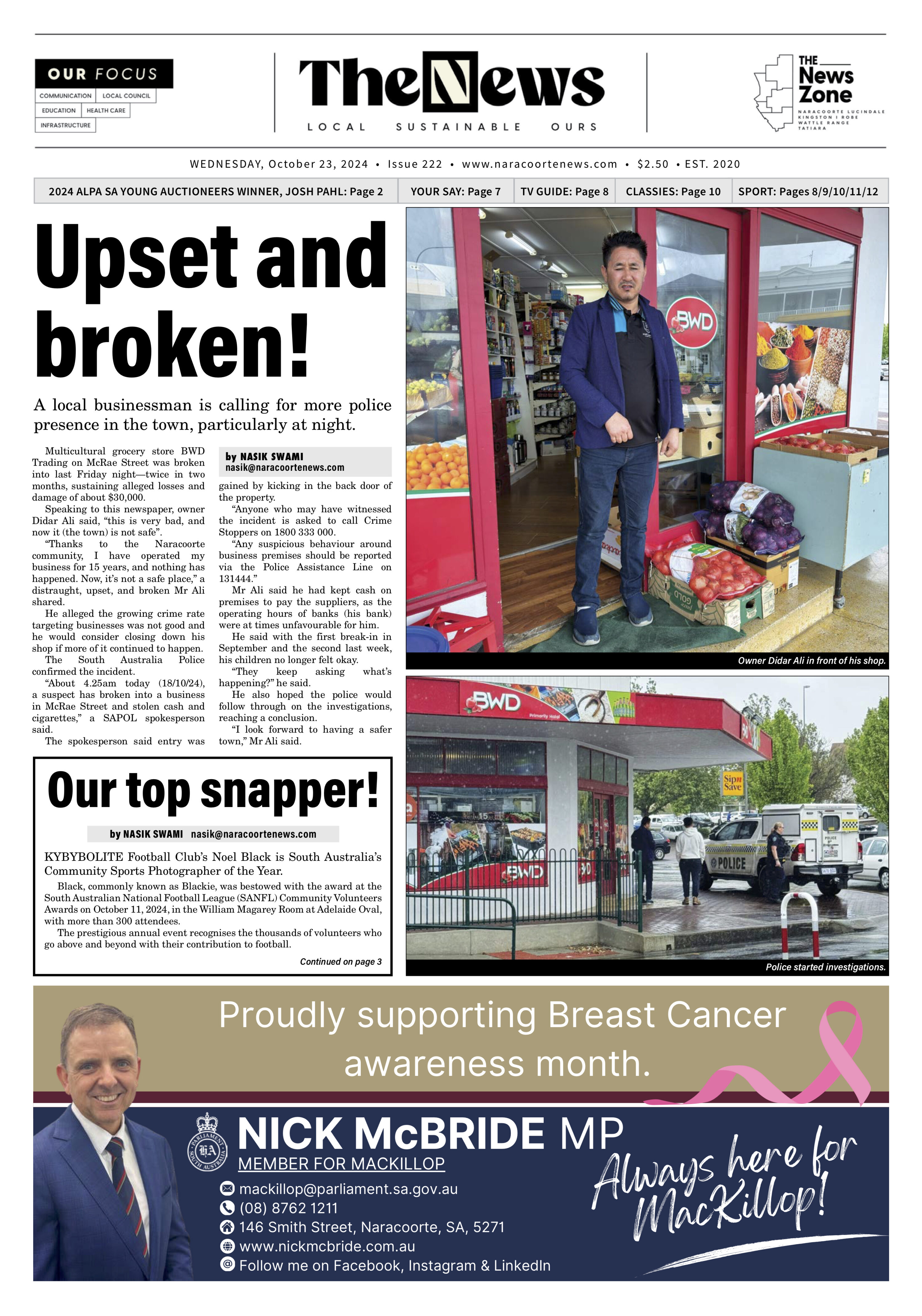 The Naracoorte News 23 October 2024