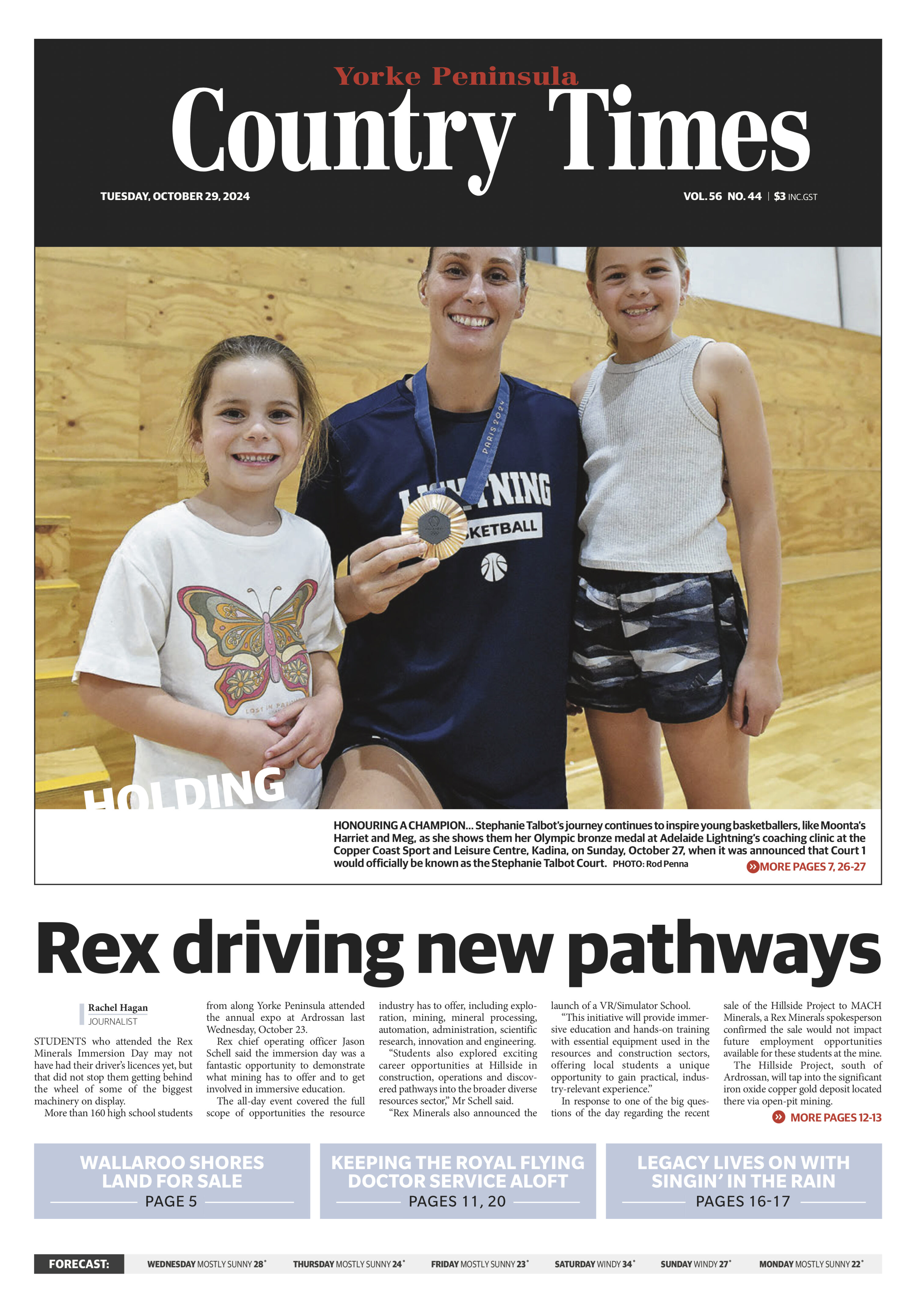 Yorke Peninsula Country Times 29 October 2024