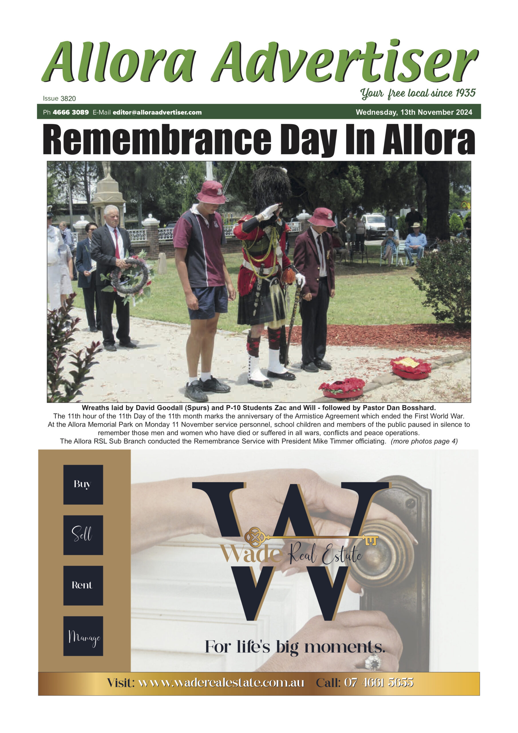 Allora Advertiser, 13 November 2024