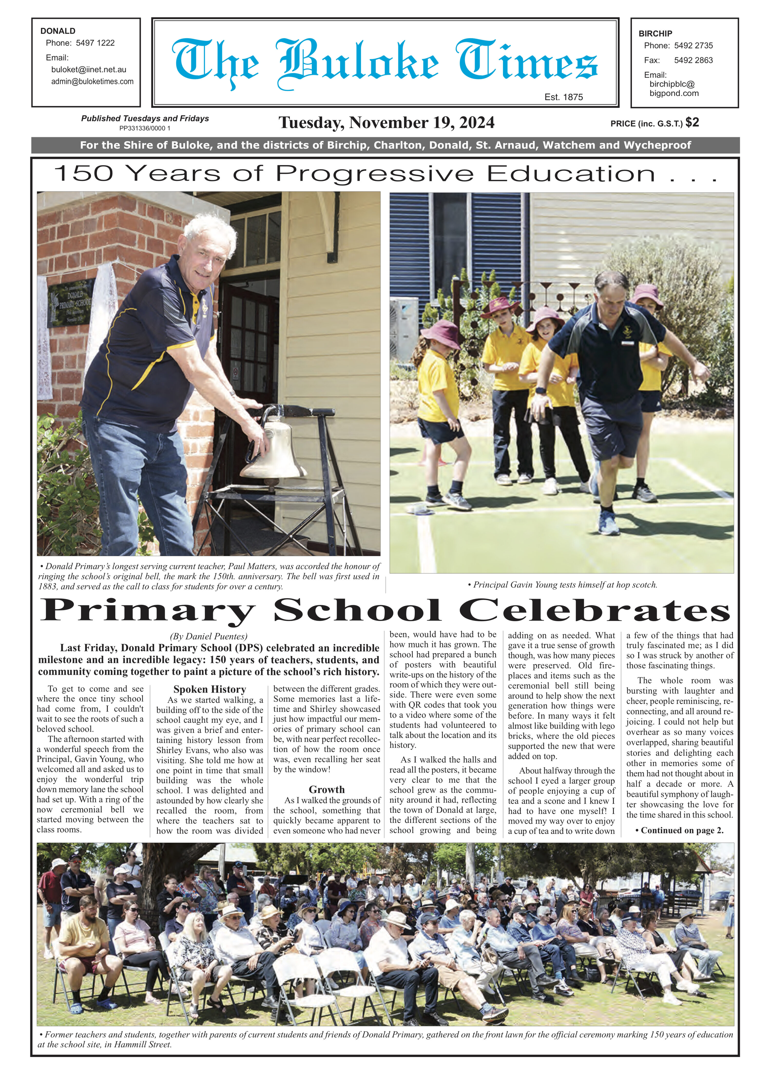 The Buloke Times 19 November 2024