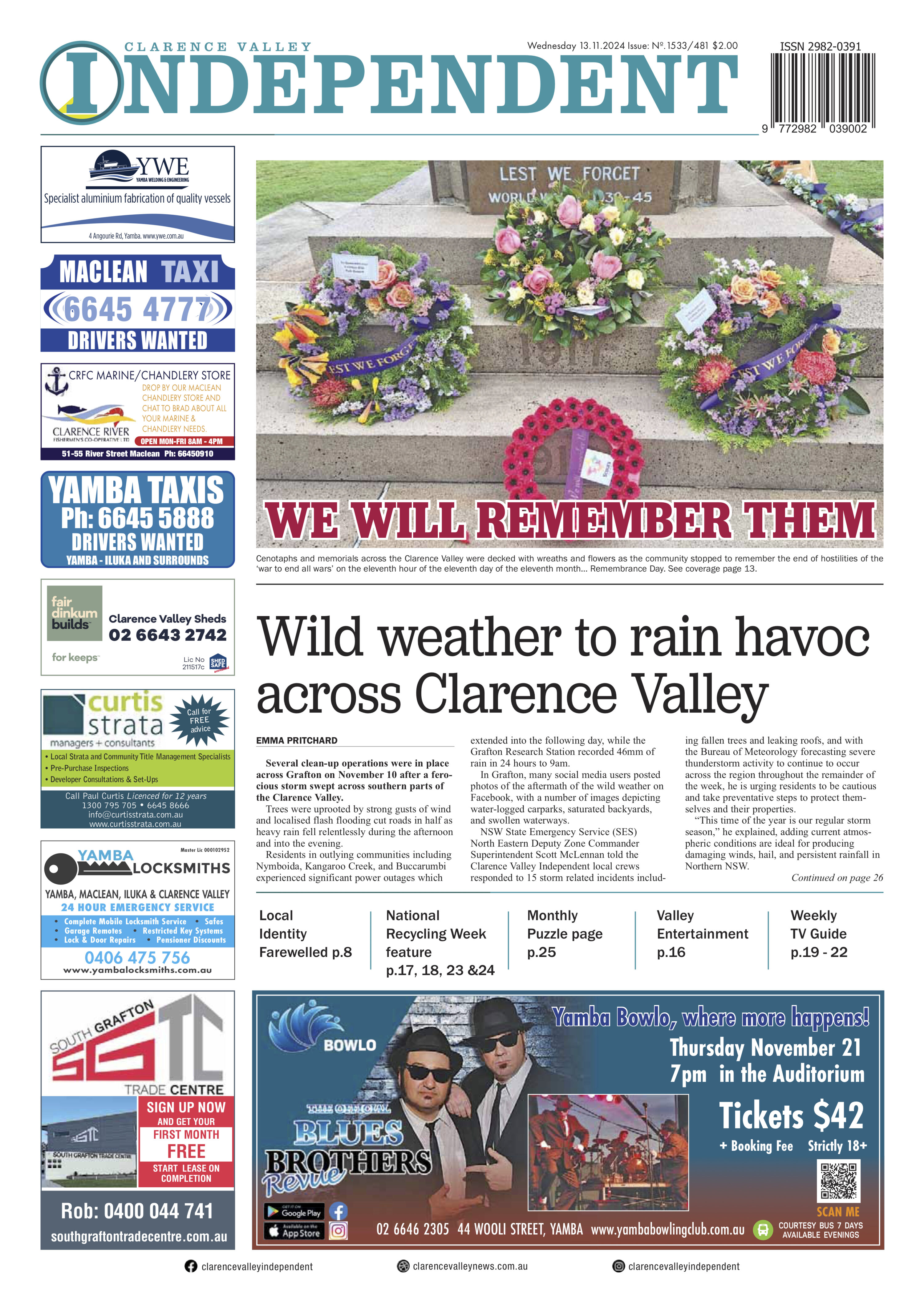 Clarence Valley Independent 13 November 2024