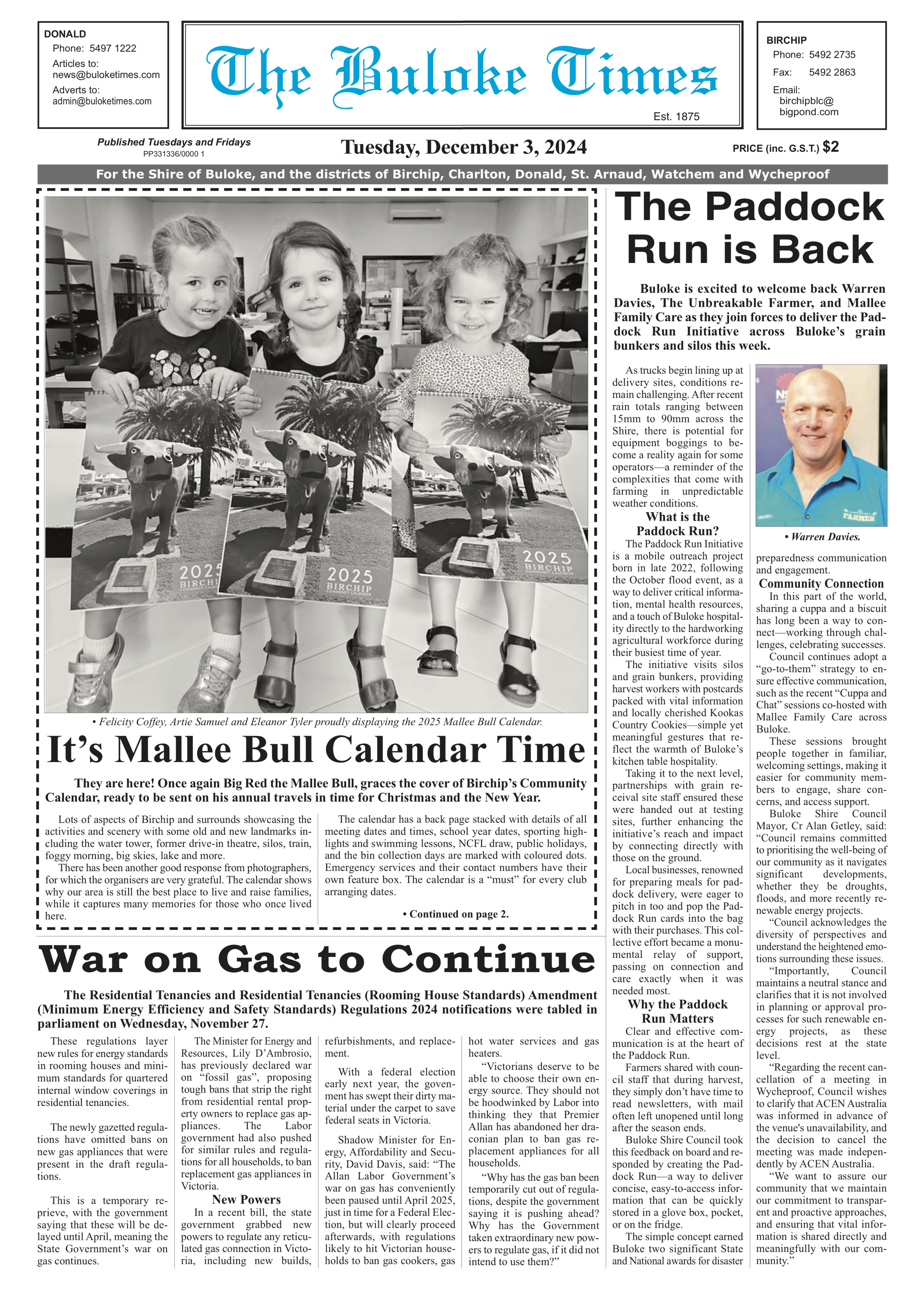 The Buloke Times 3 December 2024