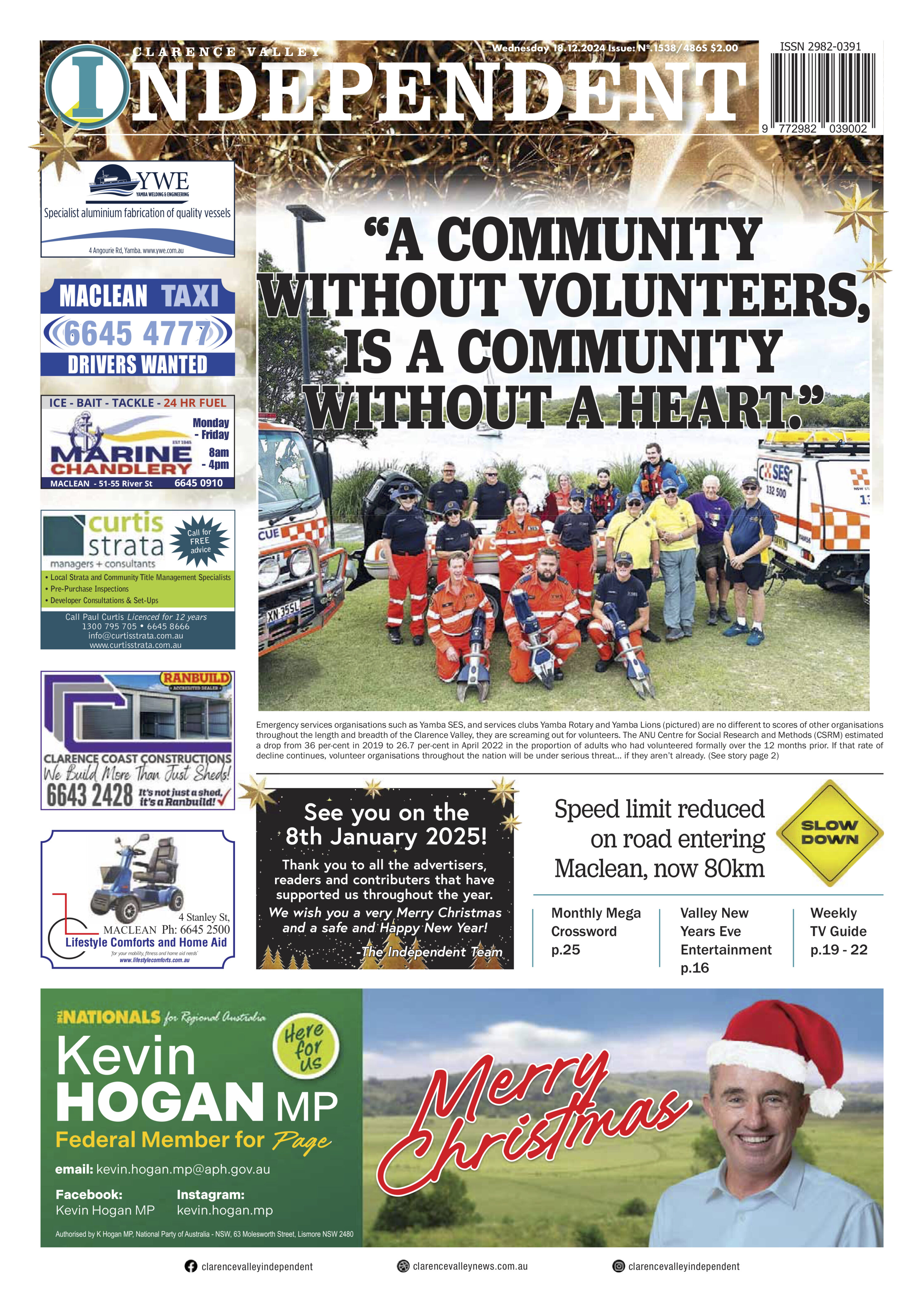 Clarence Valley Independent 18 December 2024