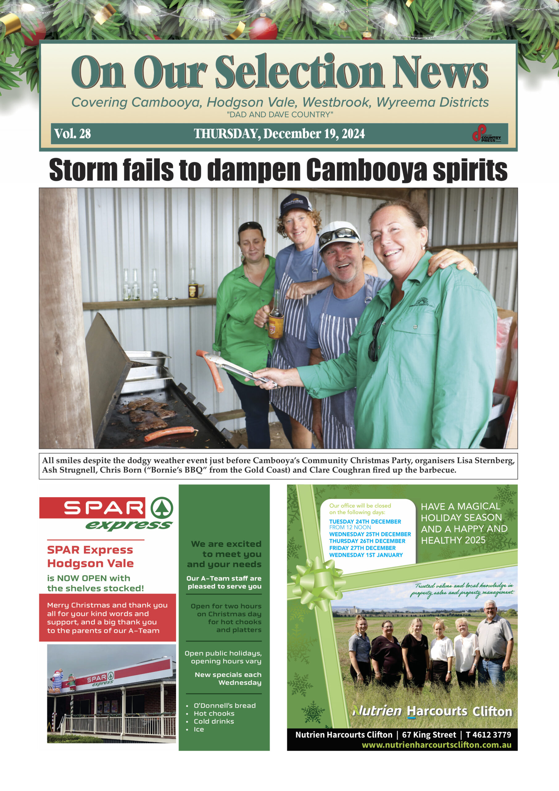 On Our Selection News 19 December 2024