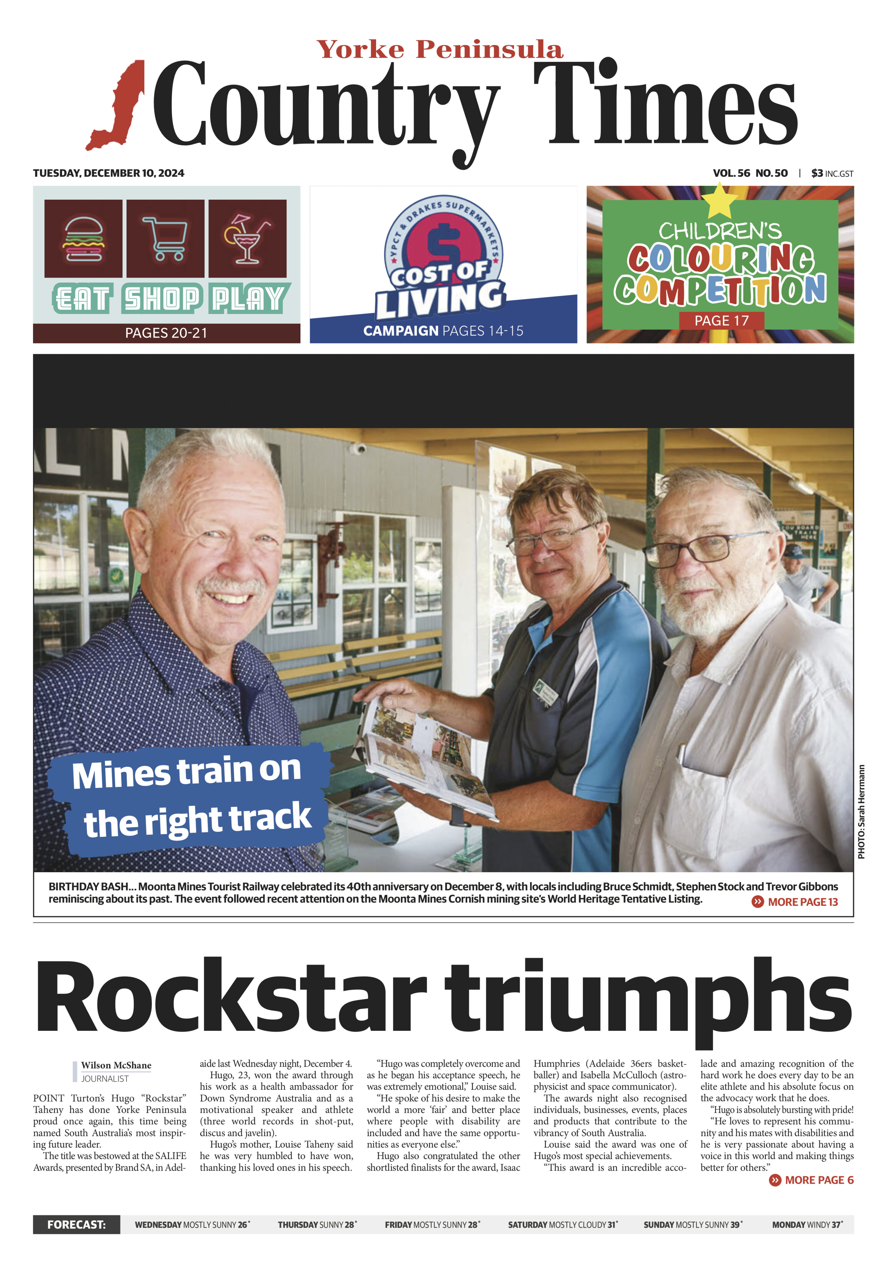 Yorke Peninsula Country Times 10 December 2024