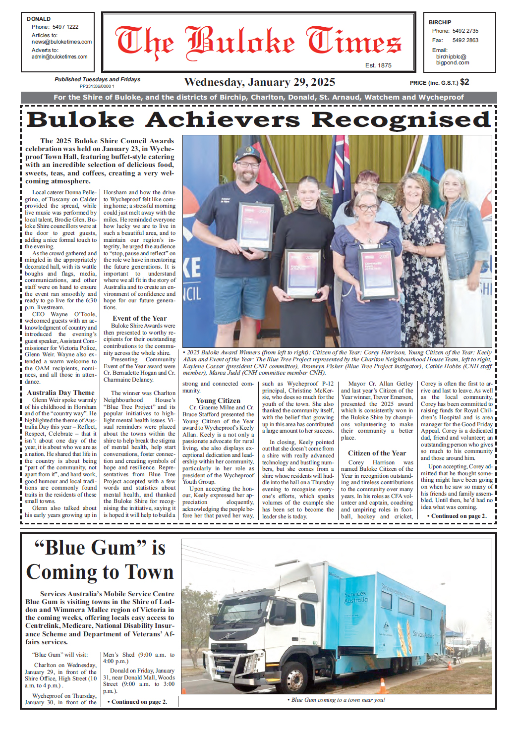 The Buloke Times 29 January 2025