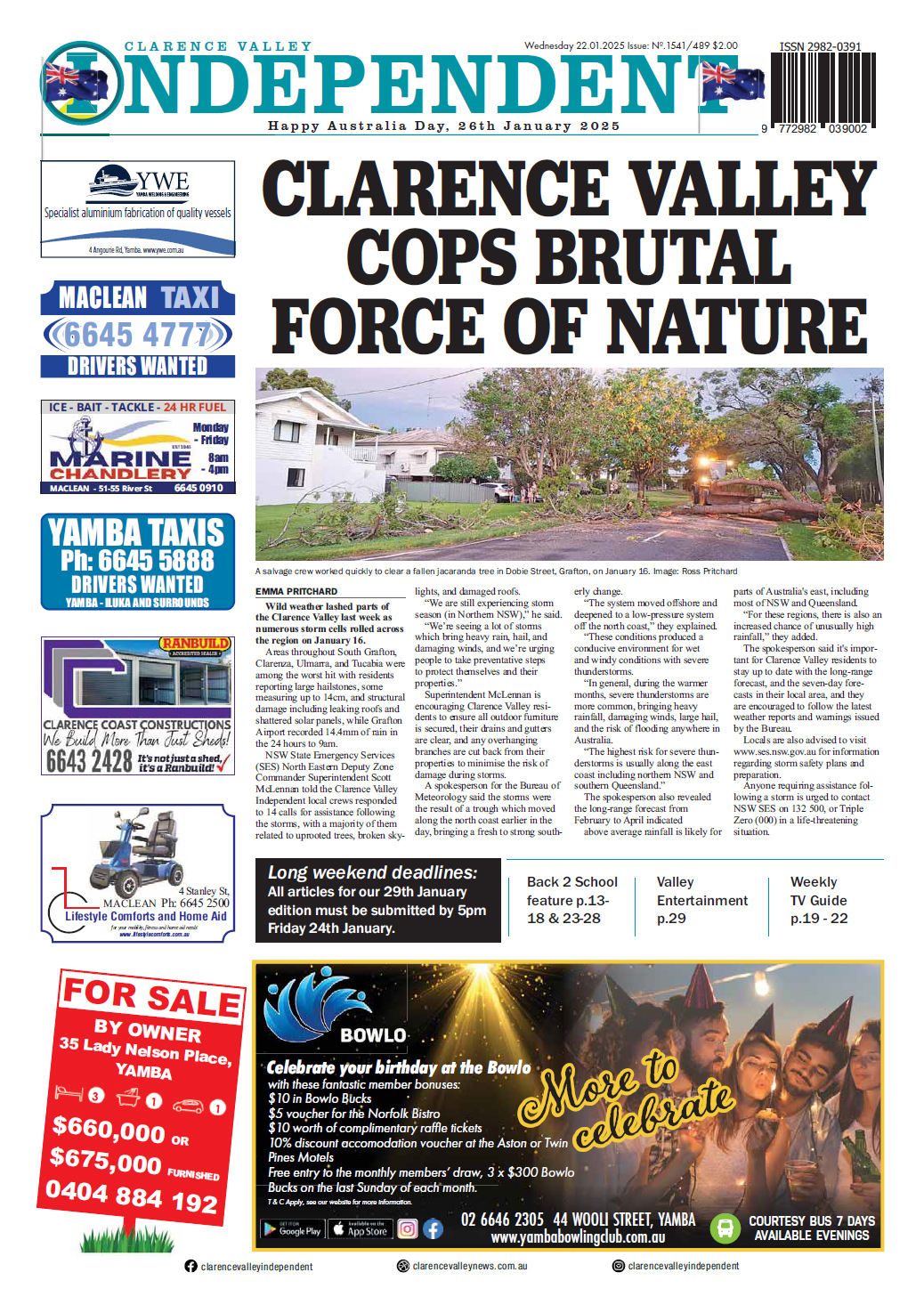 Clarence Valley Independent 22 January 2025