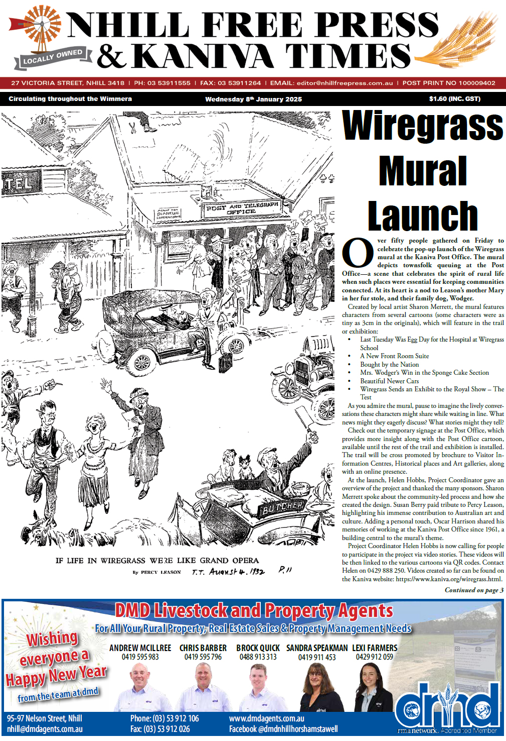 Nhill Free Press & Kaniva Times 8 January 2025