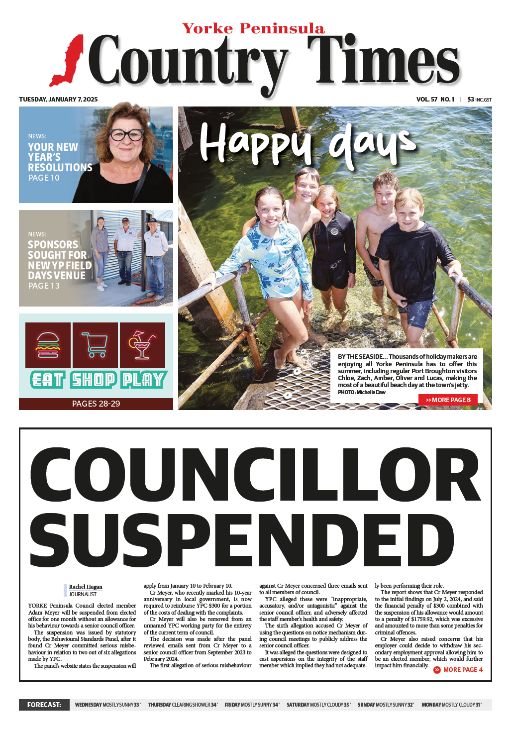 Yorke Peninsula Country Times 7 January 2025