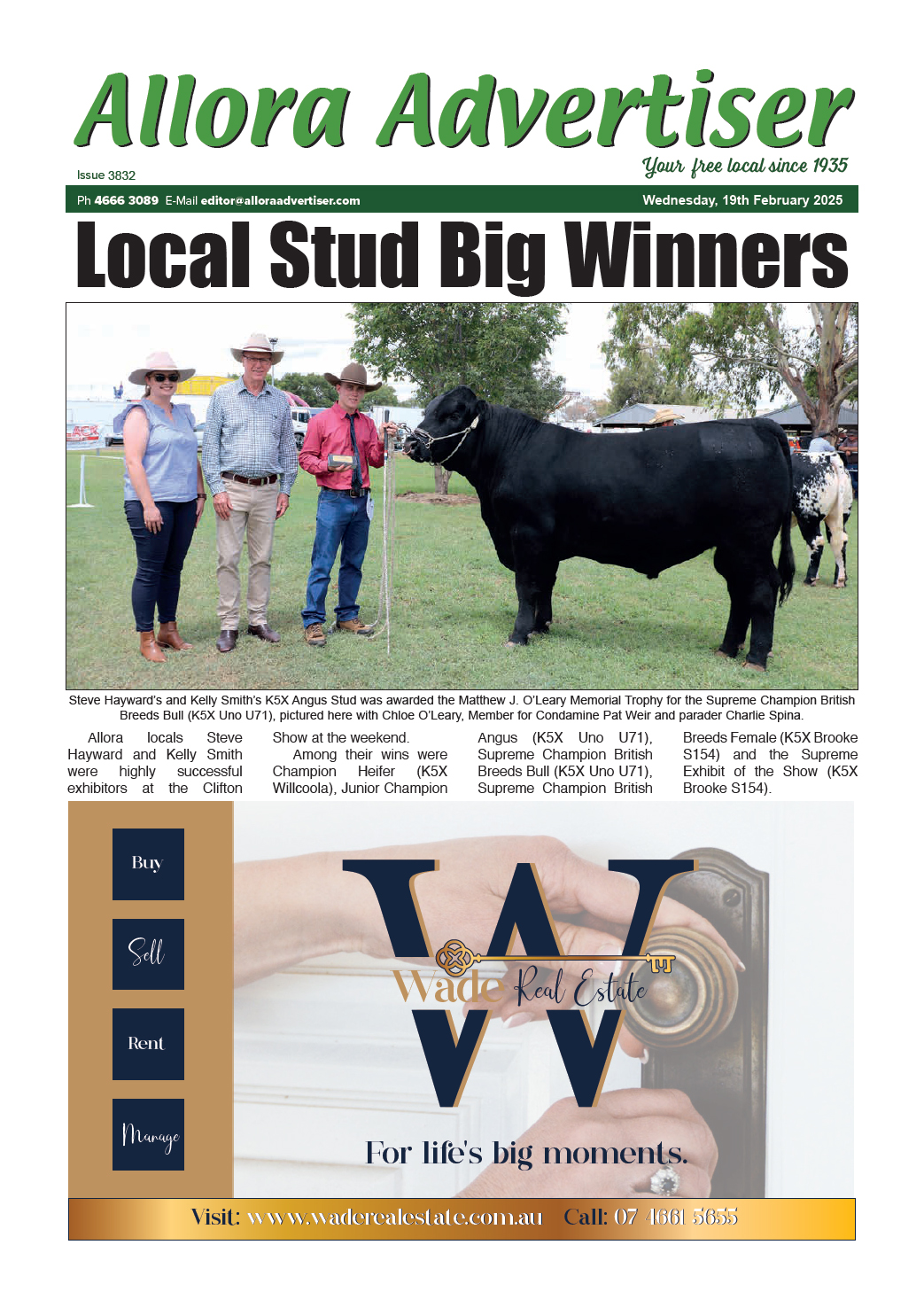 Allora Advertiser 19 February 2025