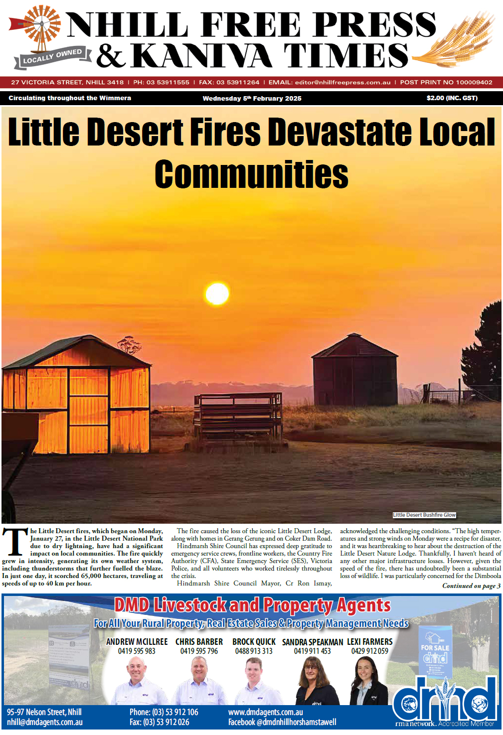 Nhill Free Press & Kaniva Times 5 February 2025