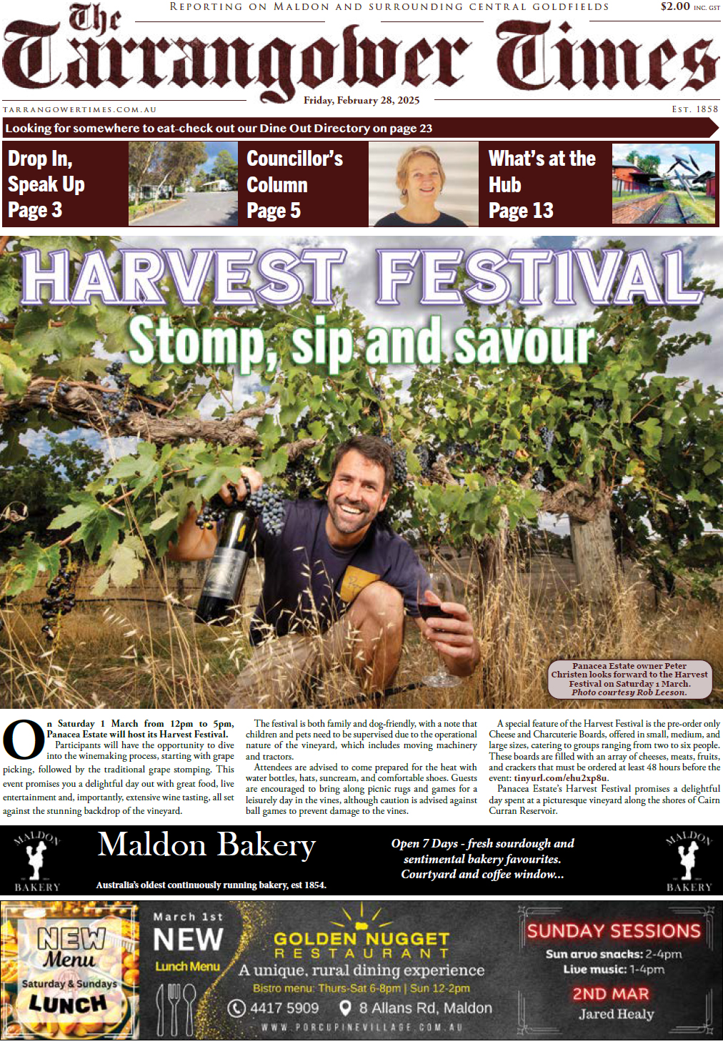 Tarrangower Times 28 February 2025