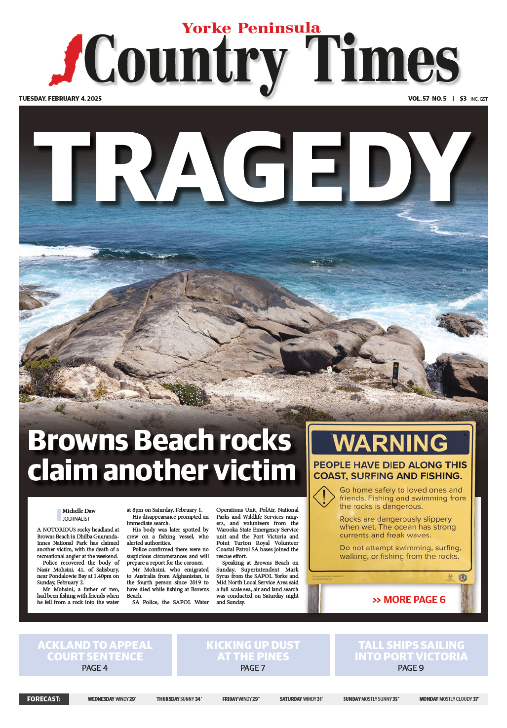 Yorke Peninsula Country Times 4 February 2025