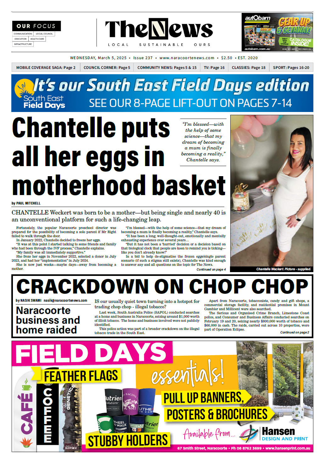 Naracoorte News 5 March 2025