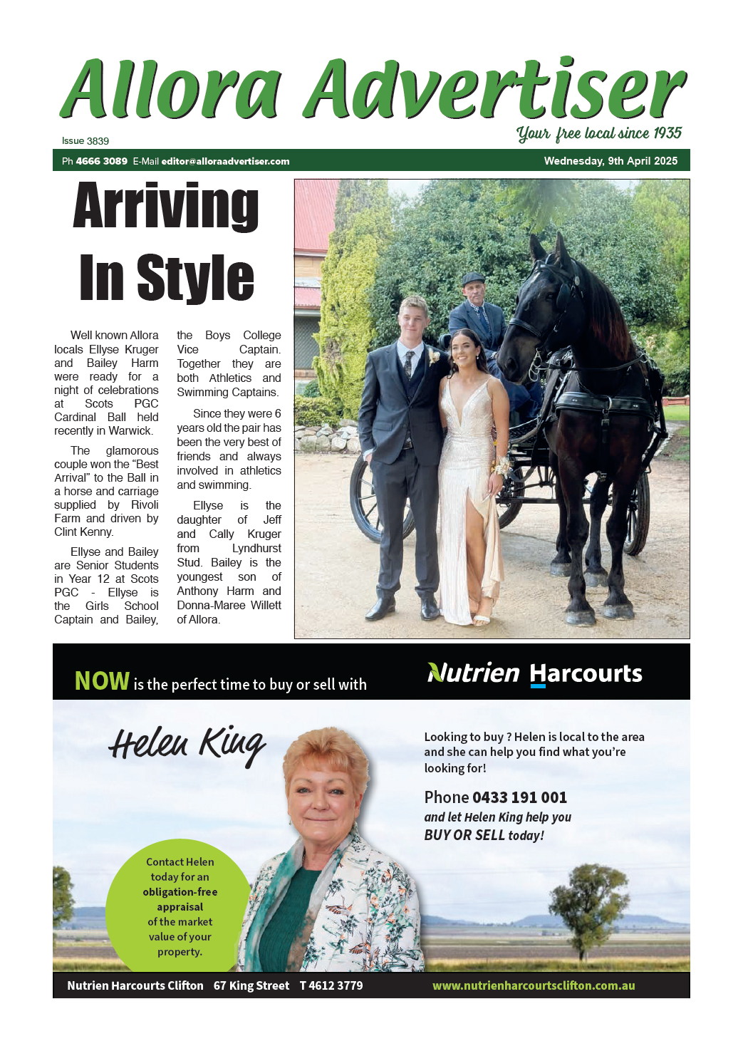 Allora Advertiser 9 April 2025