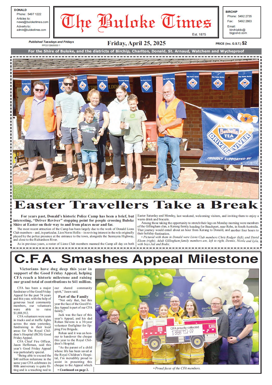 The Buloke Times 25 April 2025