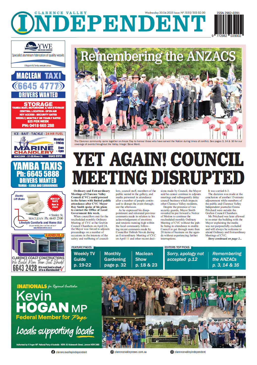 Clarence Valley Independent 30 April 2025