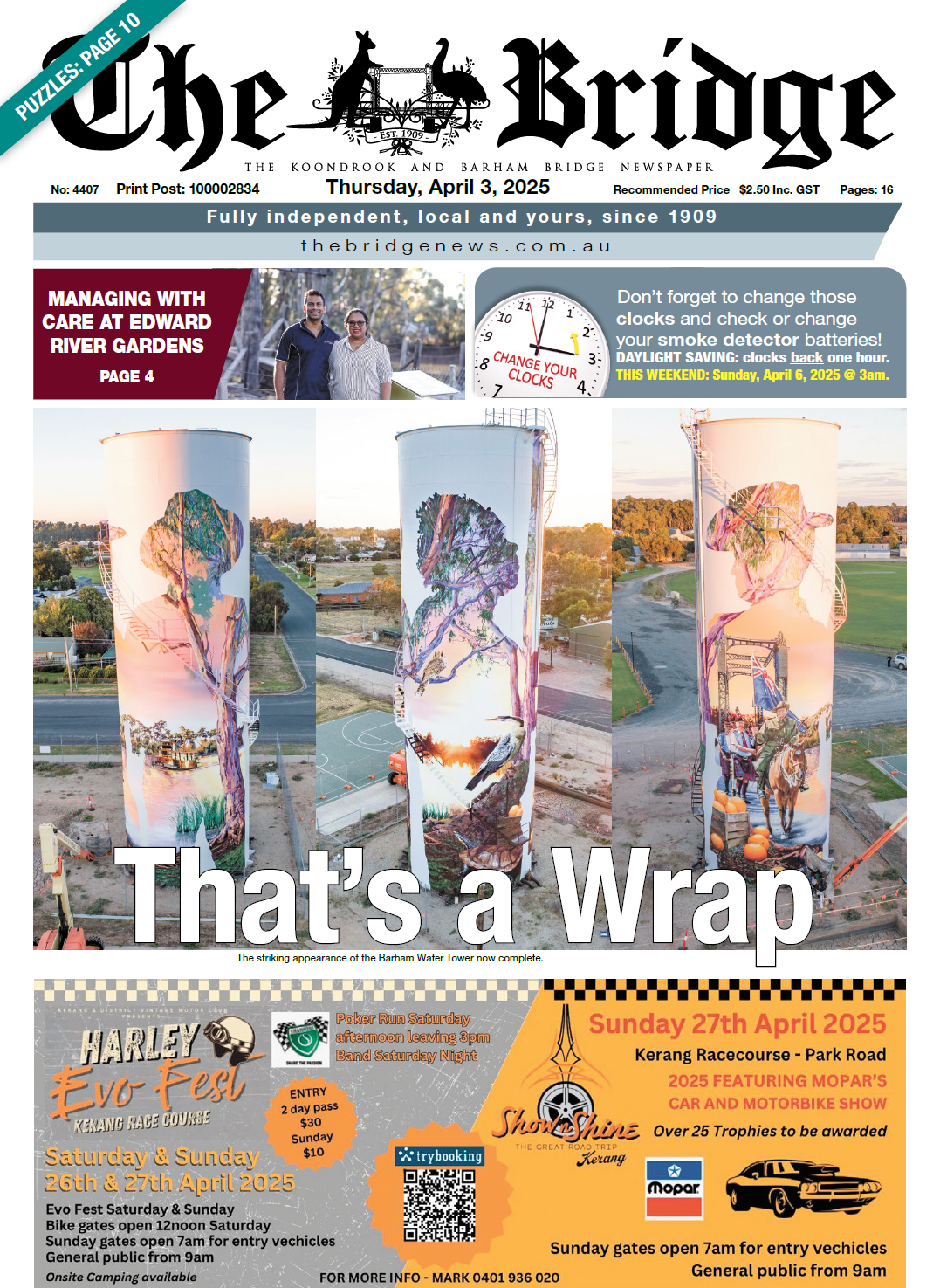The Koondrook and Barham Bridge Newspaper 3 April 2025