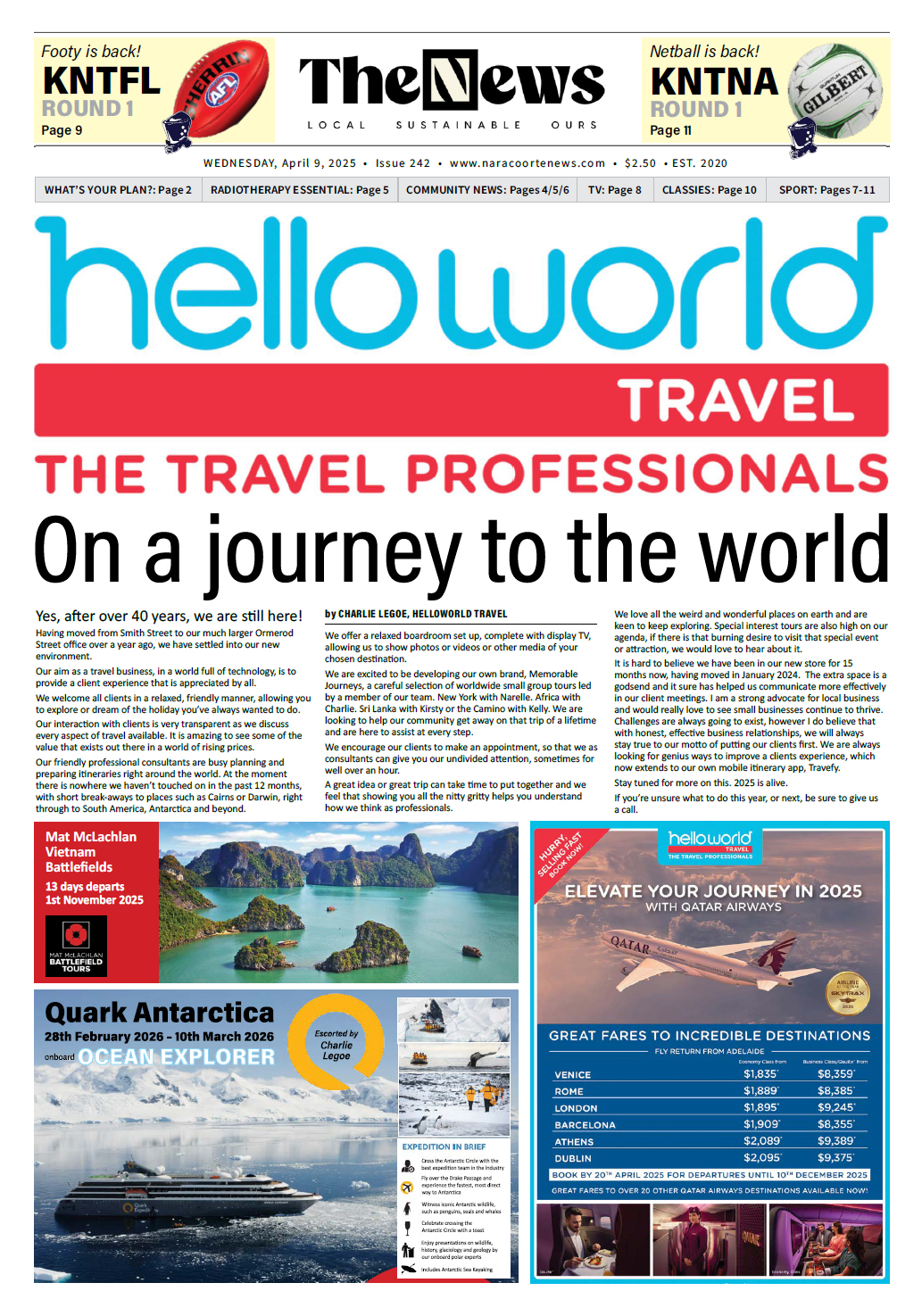 The Naracoorte News 9 April 2025