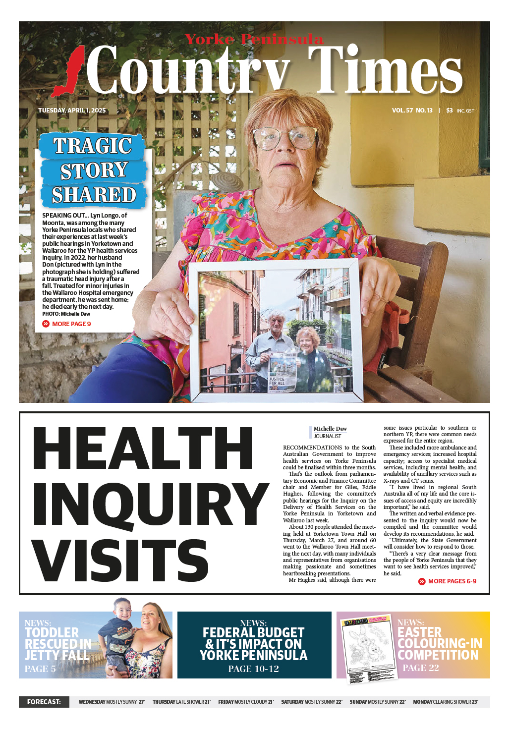 Yorke Peninsula Country Times 1 April 2025