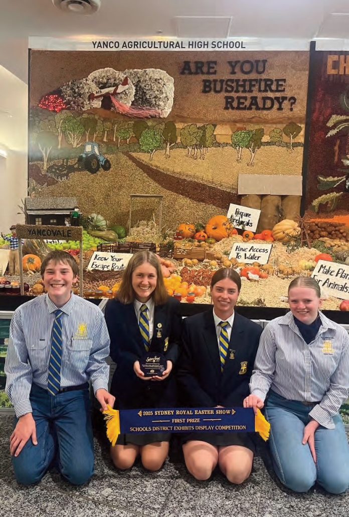 Yanco Ag High School at Sydney Royal 2025