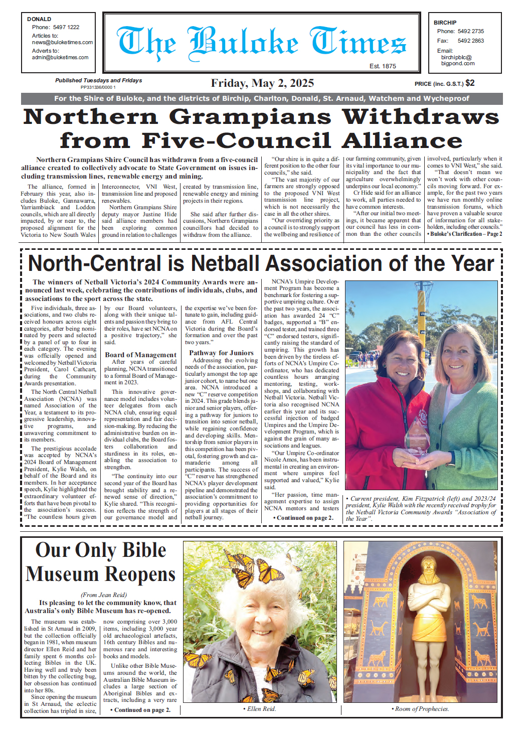 The Buloke Times 2 May 2025