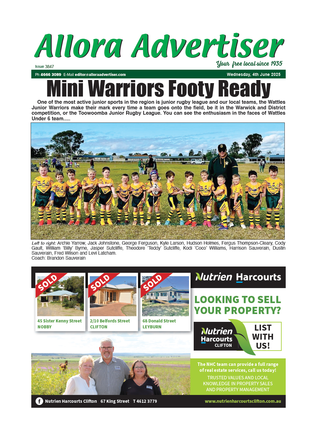 Allora Advertiser 4 June 2025