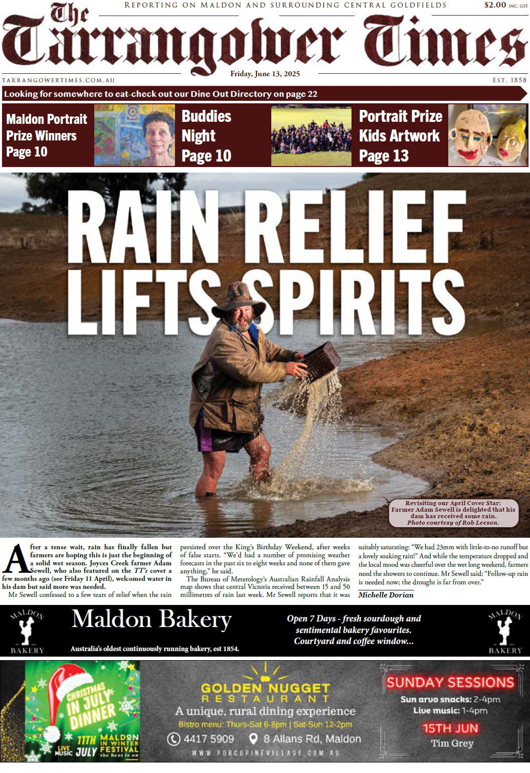 Tarrangower Times 13 June 2025