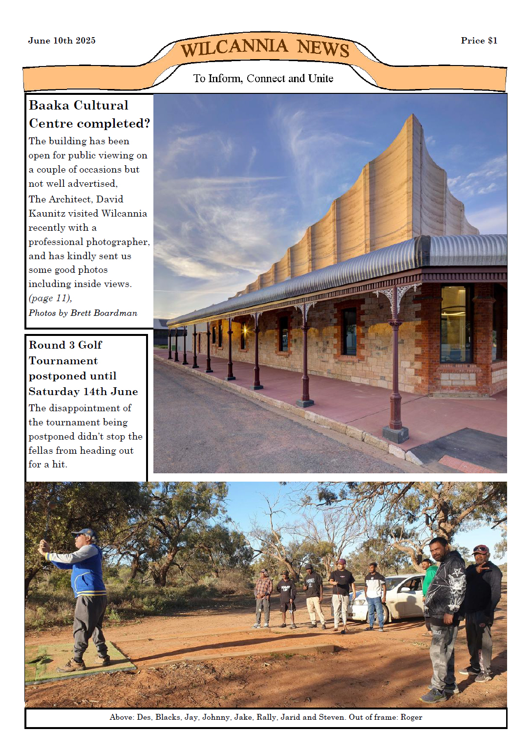 Wilcannia News 10 June 2025
