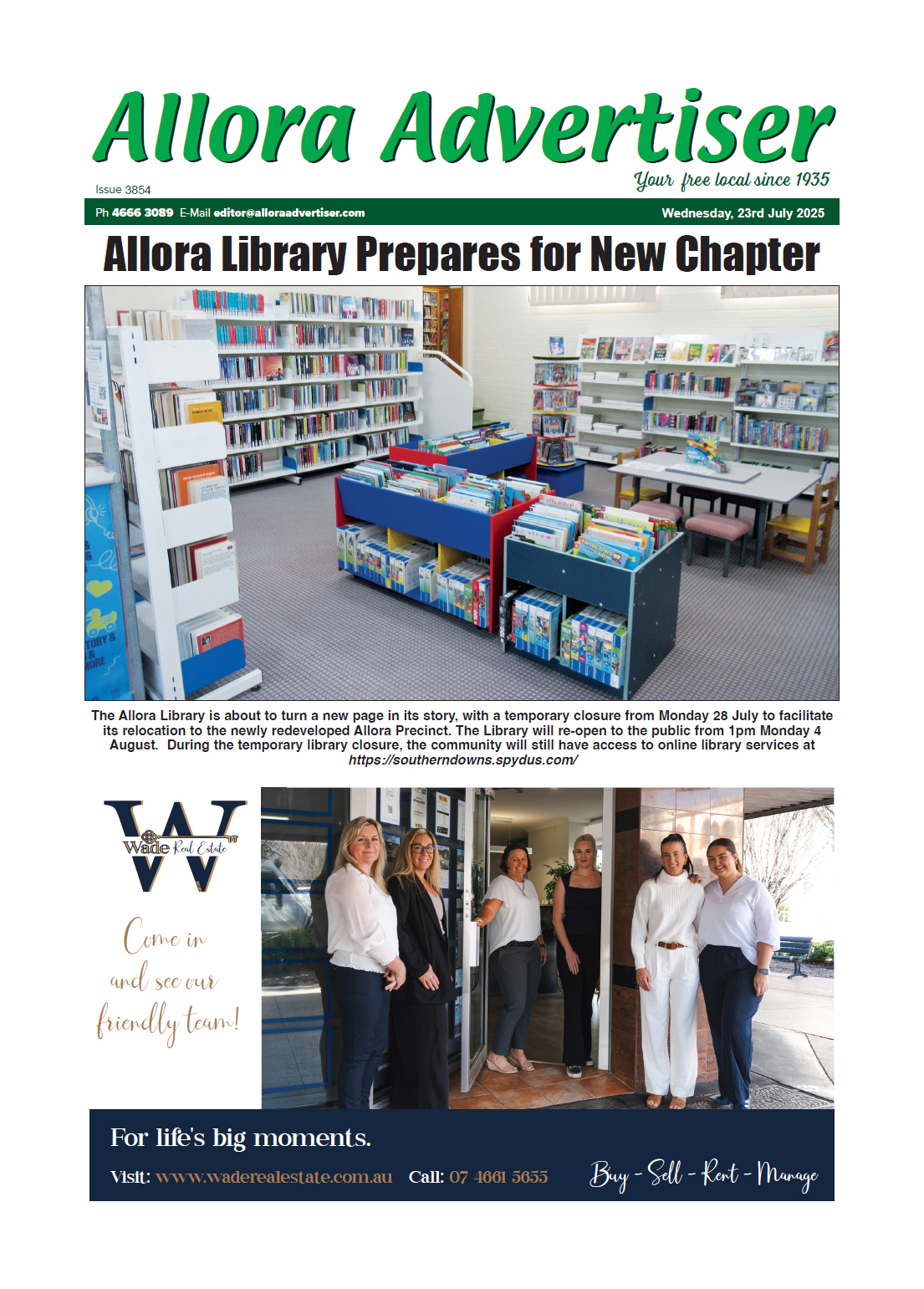 Allora Advertiser 23 July 2025