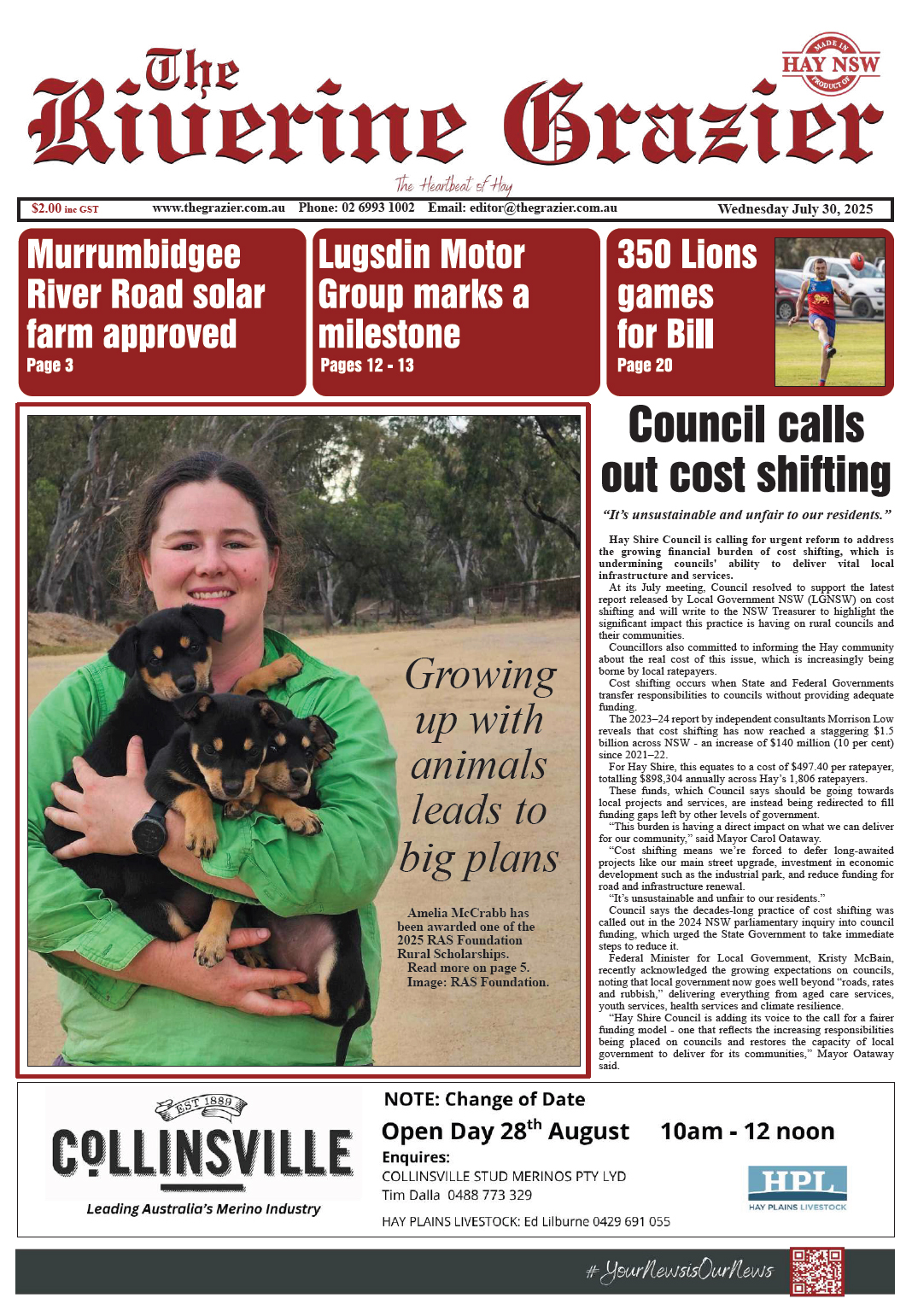 The Riverine Grazier 30 July 2025