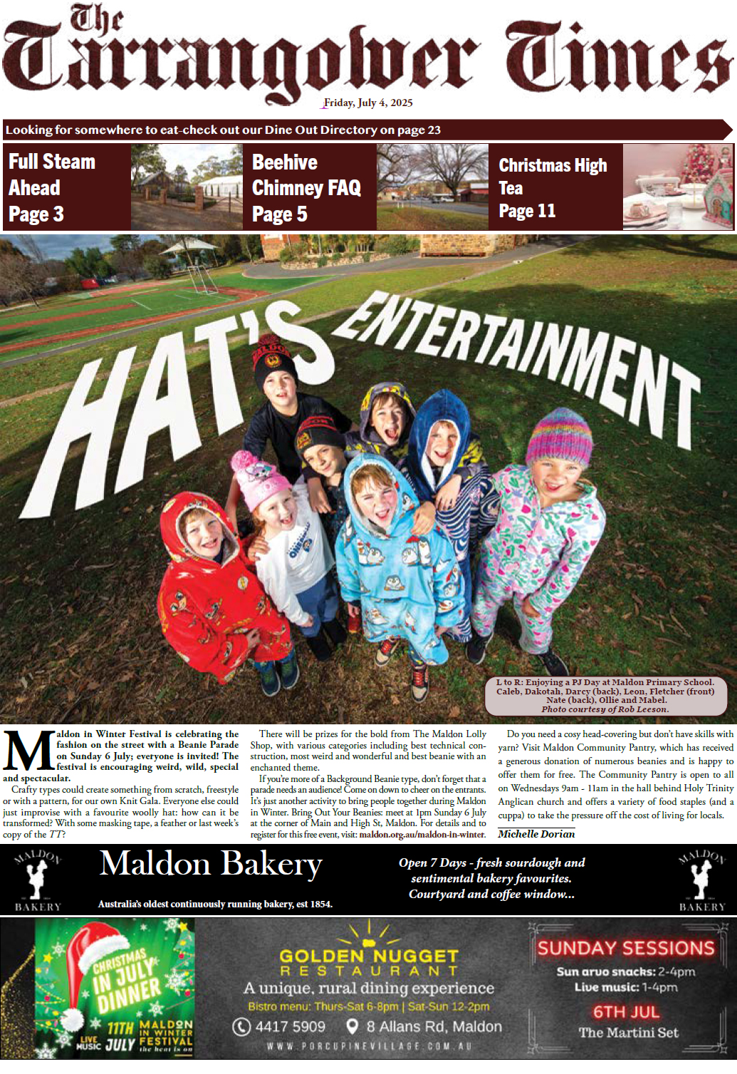 Tarrangower Times 4 July 2025