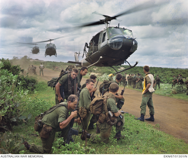 7RAR pickup by US Army Iroquois