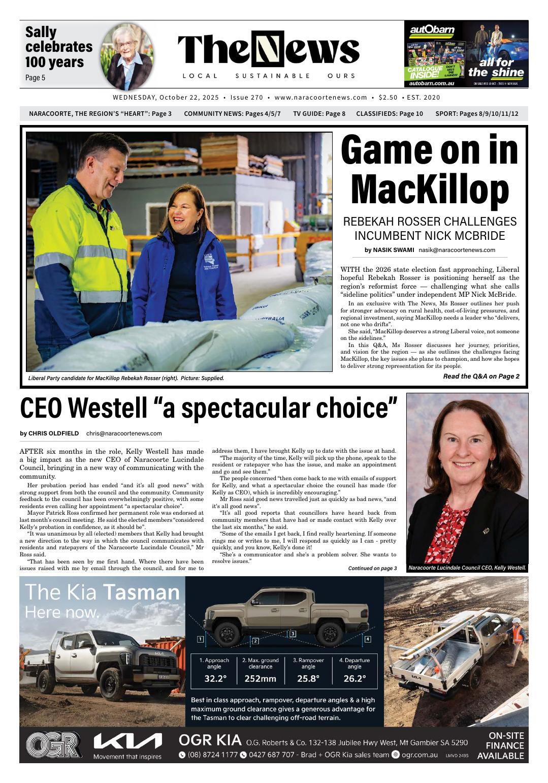 The Naracoorte News, 22 October 2025