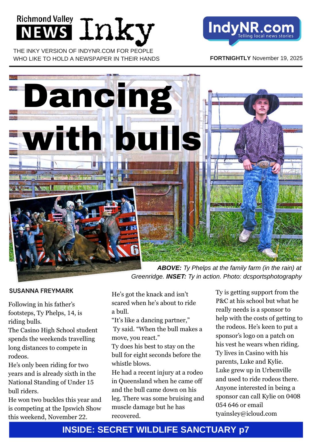 Richmond Valley News INKY, 19 November 2025