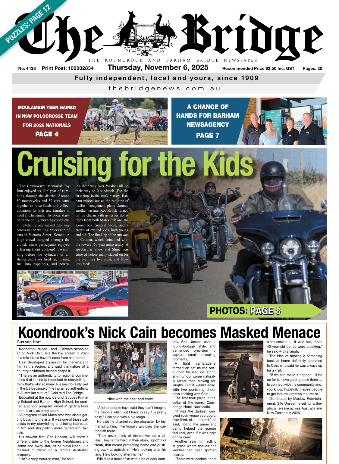 The Koondrook and Barham Bridge Newspaper, 6 November 2025